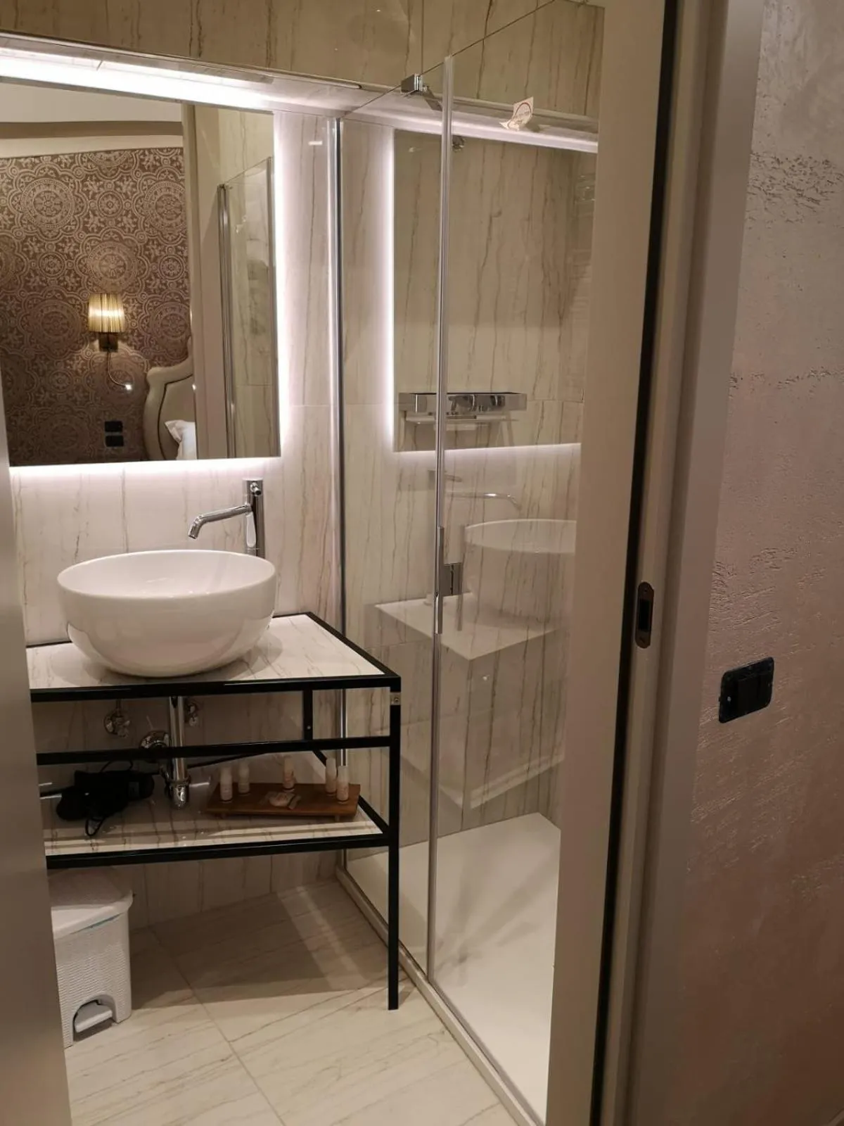 Bathroom in Locanda Cavanella