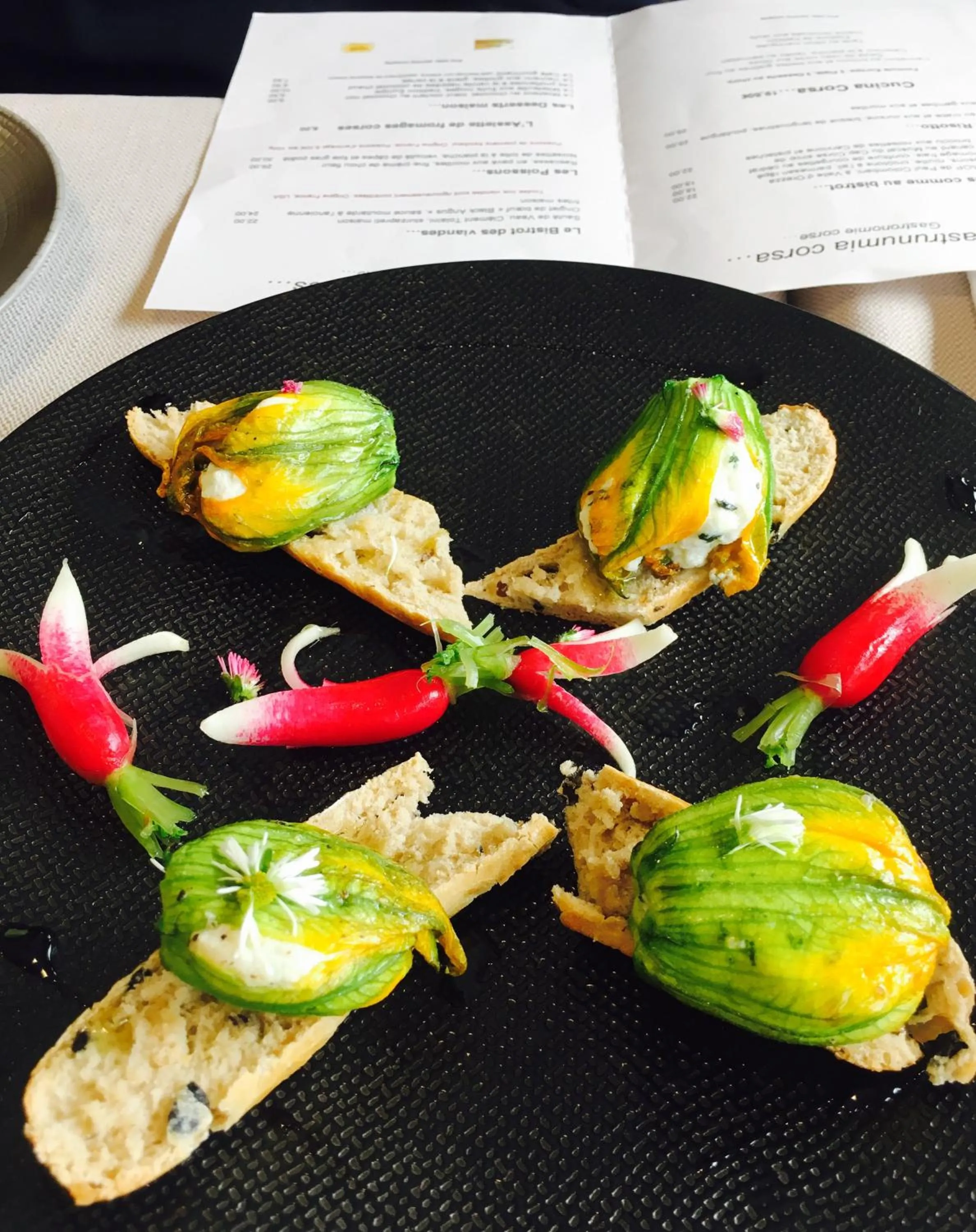 Food close-up in Hotel Restaurant L'Europe