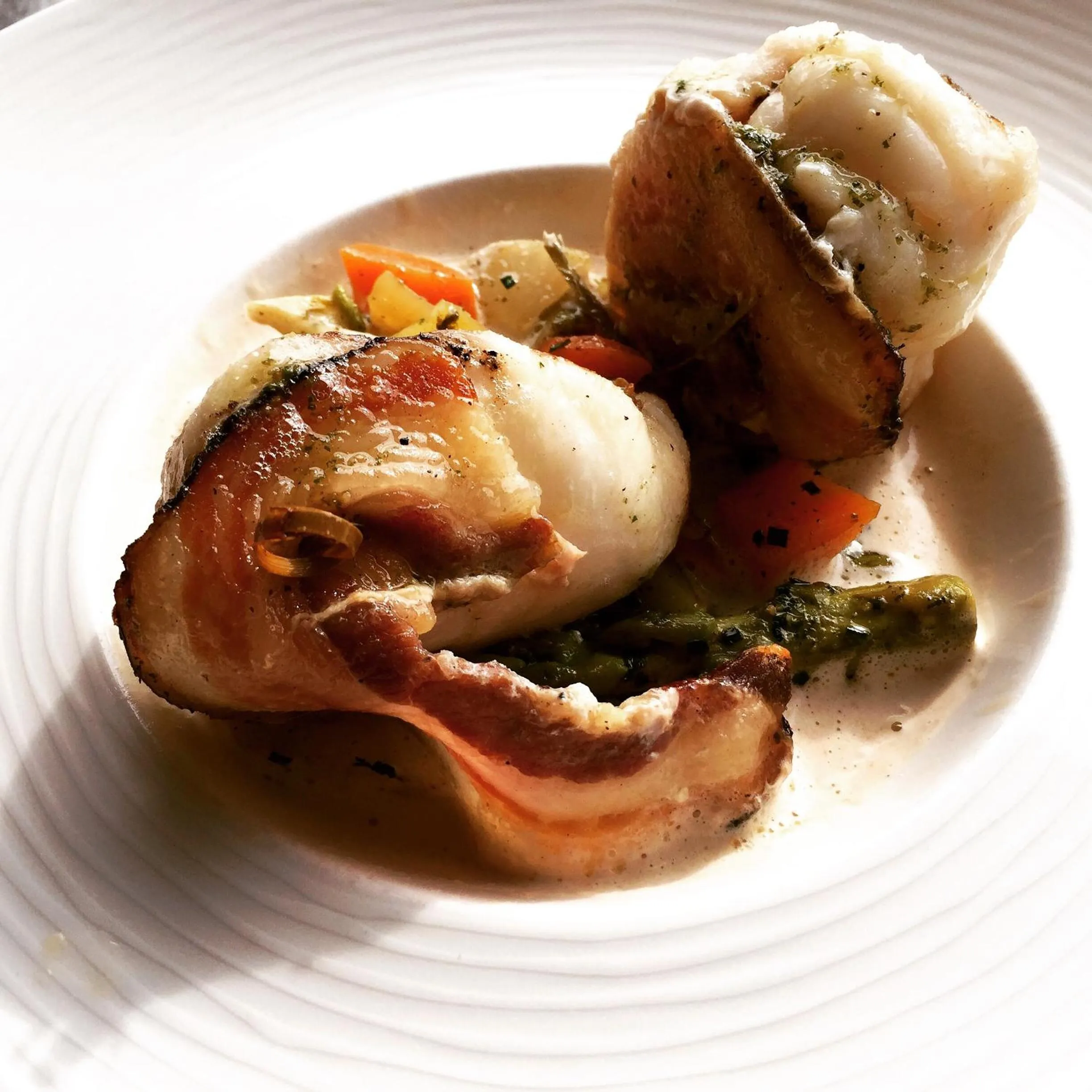 Food close-up in Hotel Restaurant L'Europe