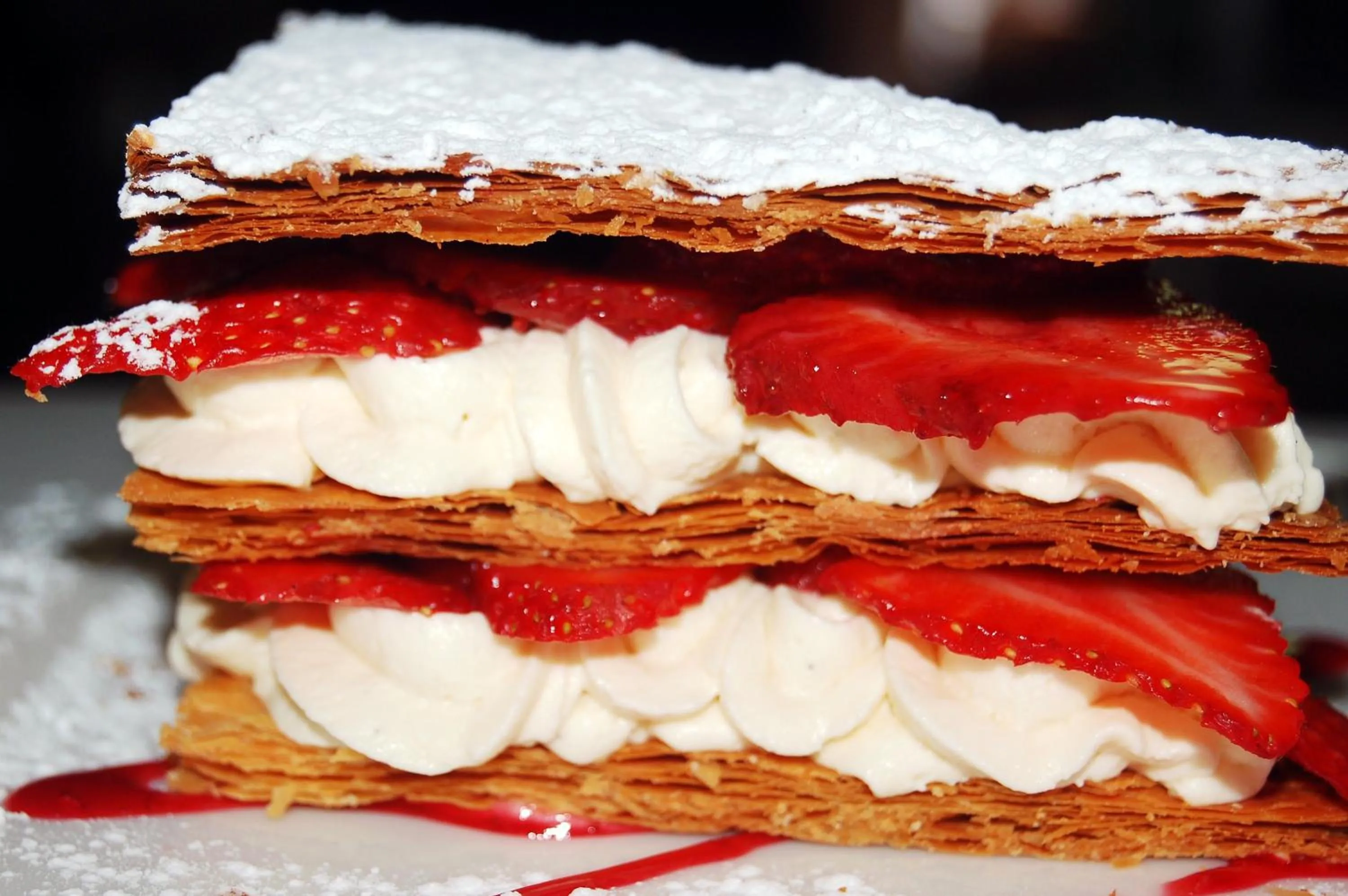 Food close-up in Hotel Restaurant L'Europe