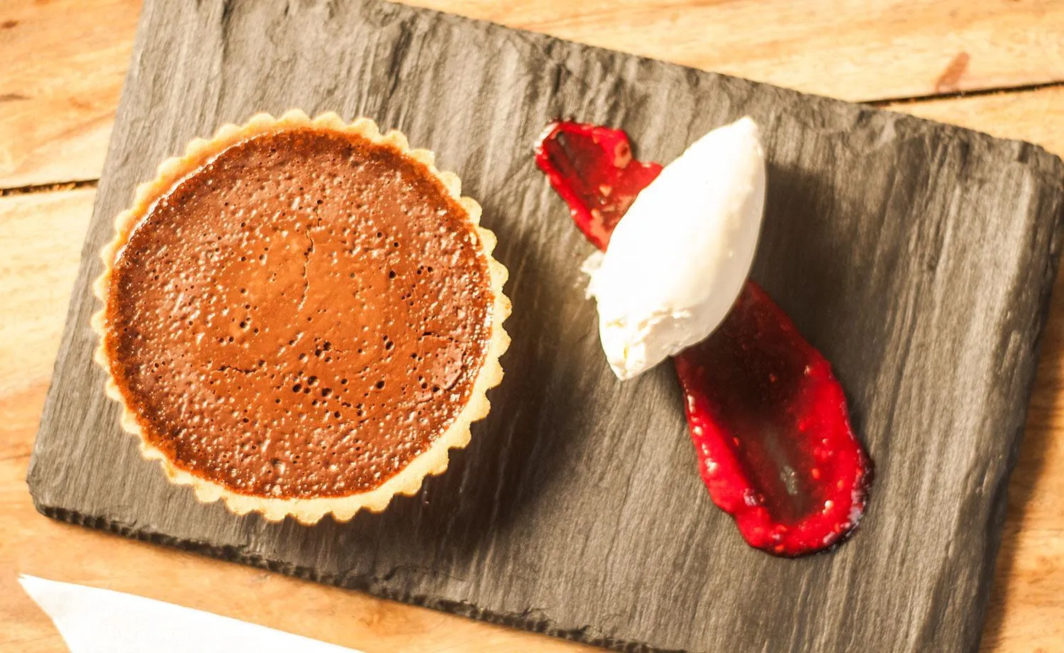 Food close-up in Gales Of Llangollen