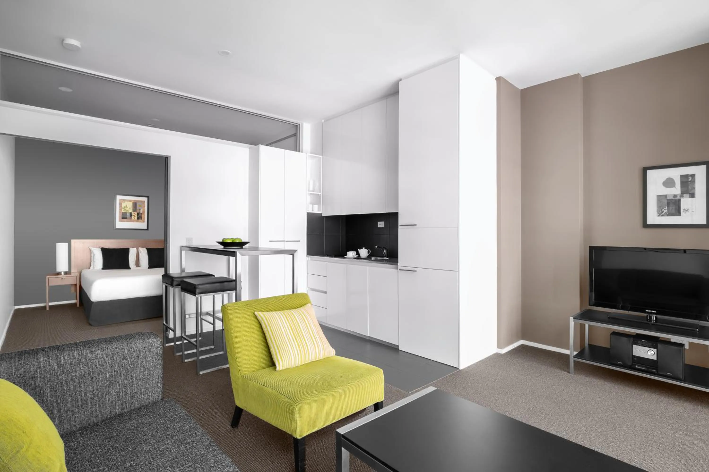 Living room in Mantra 100 Exhibition