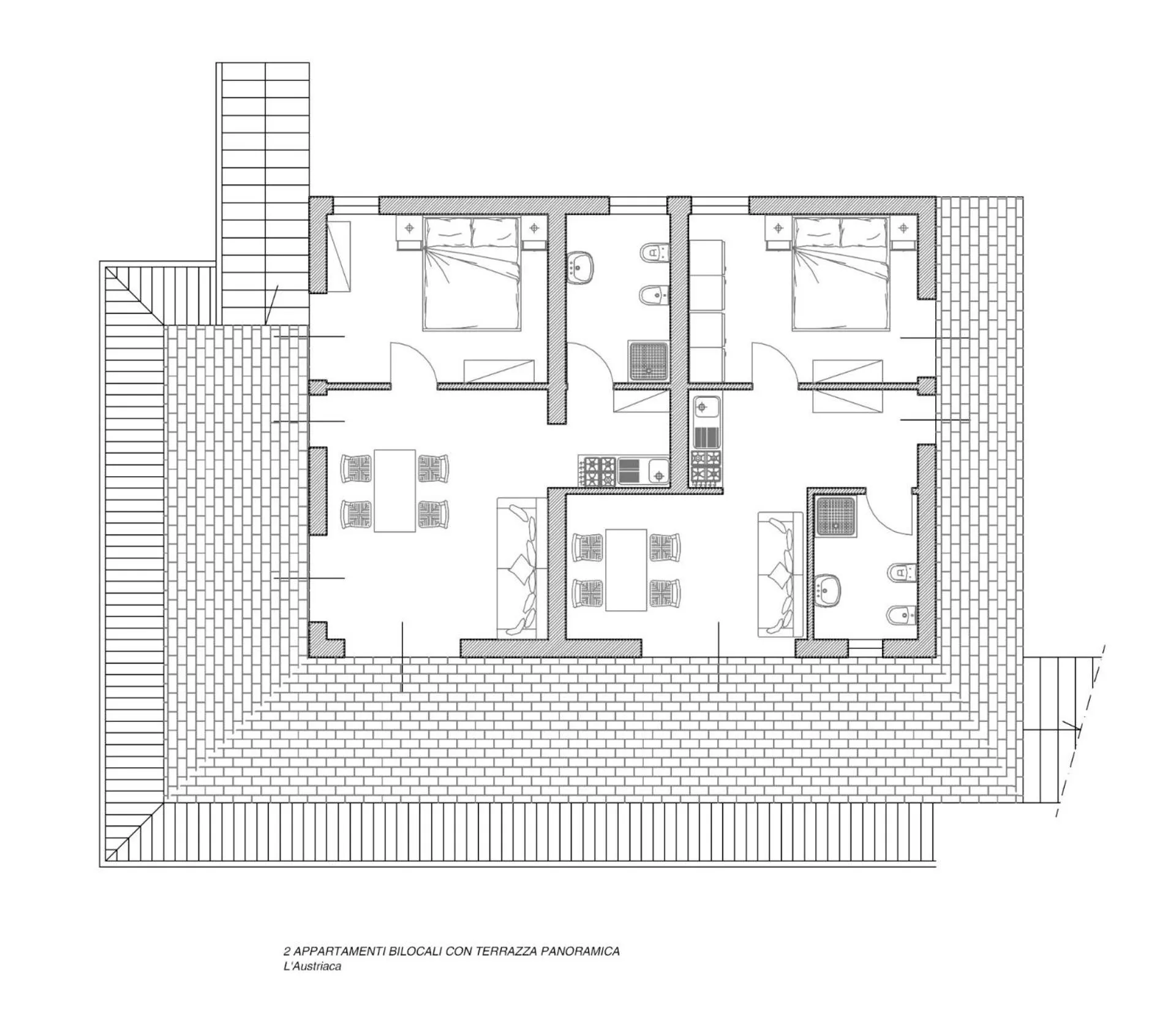 Floor plan in Mandel Residence by Mandel Club