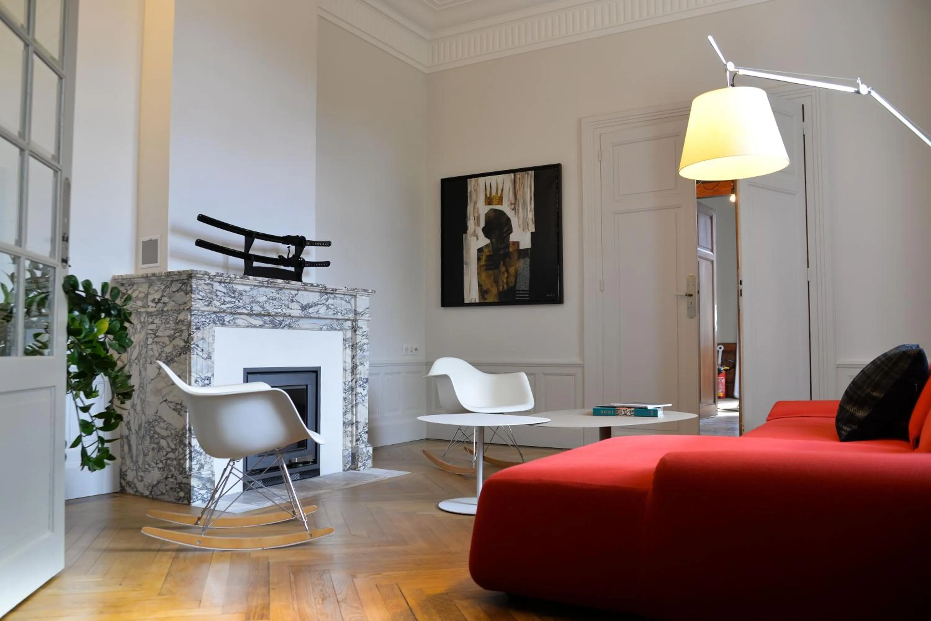 Communal lounge/ TV room in L'Autre Rives