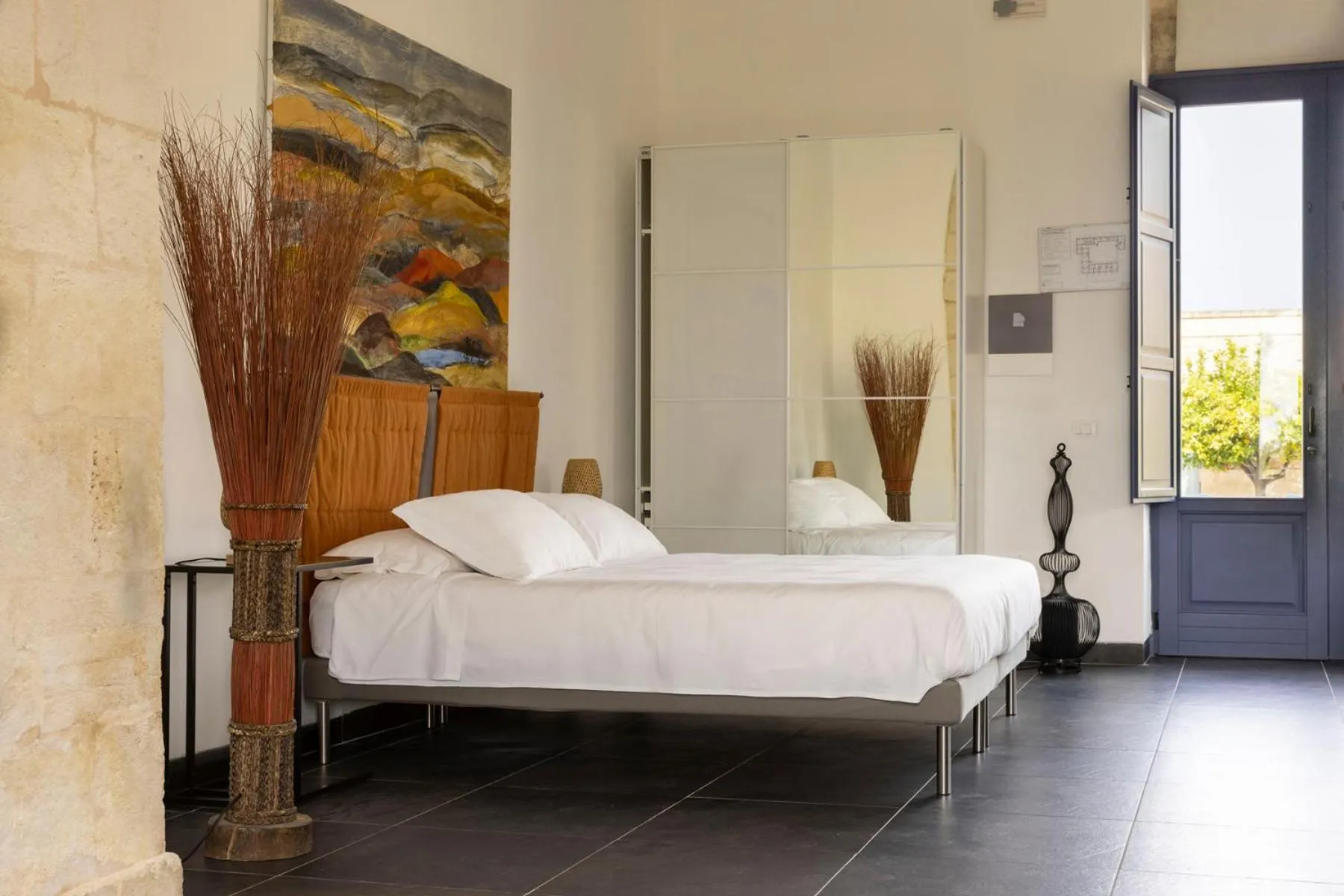 Bed in Masseria del Carrubo