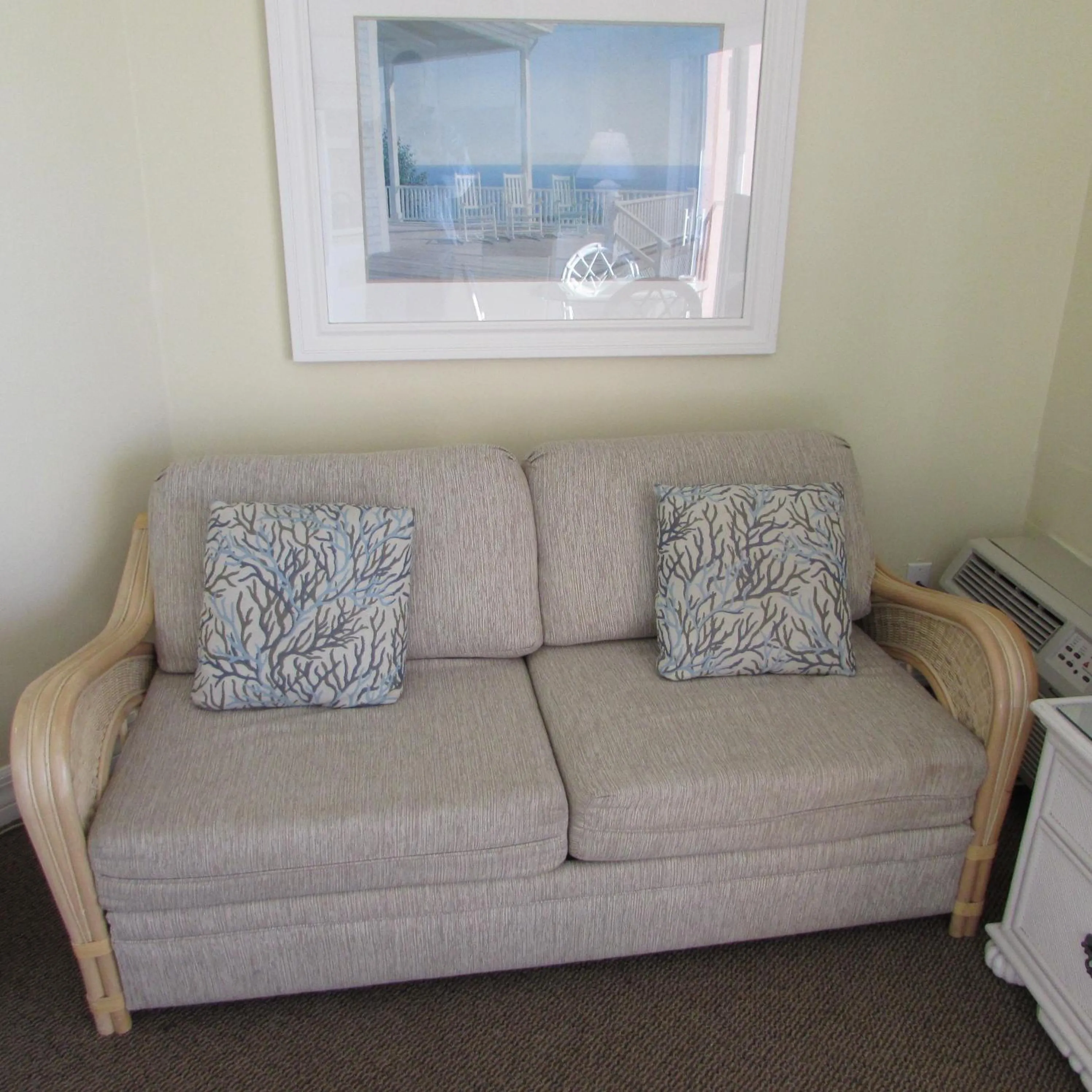 Seating area in Edison Beach House