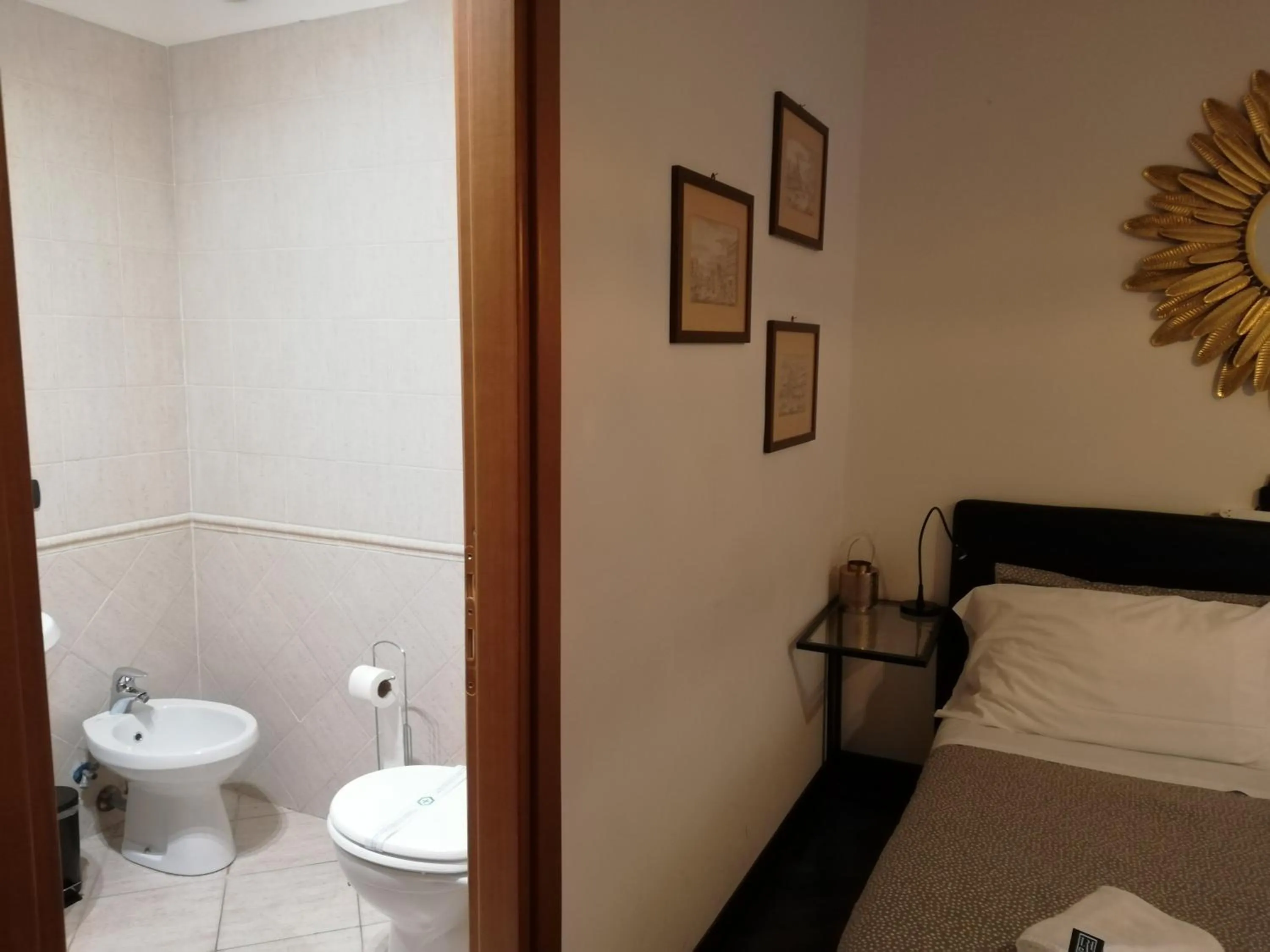 Bed in Leonardo Rome Holidays