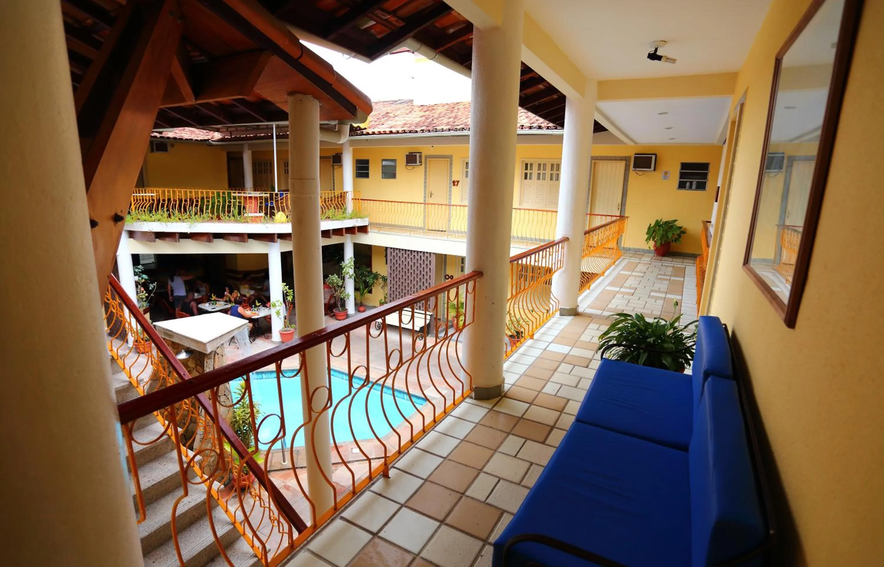 Floor plan in Marlim Porto Hotel