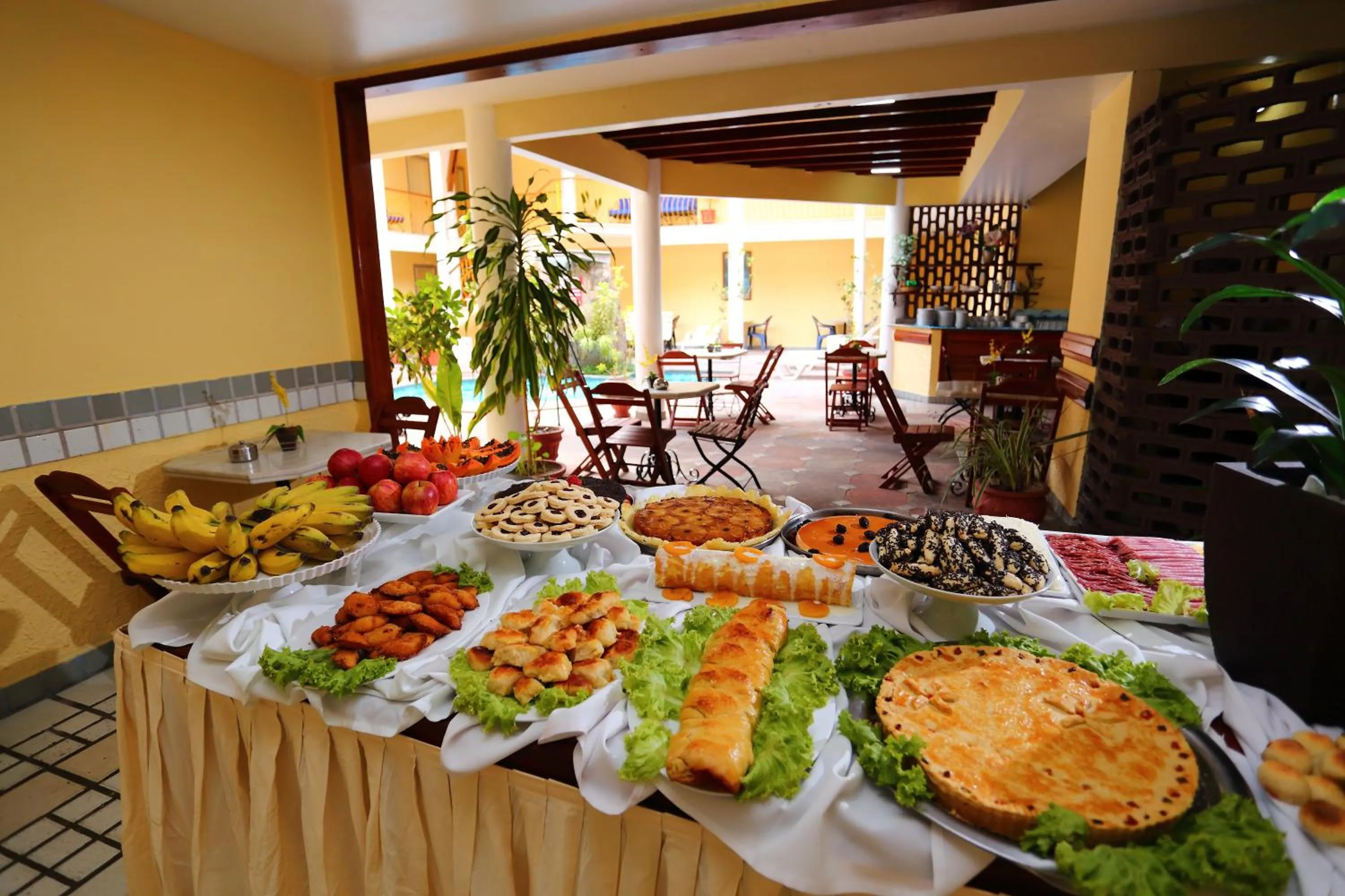 Food close-up in Marlim Porto Hotel