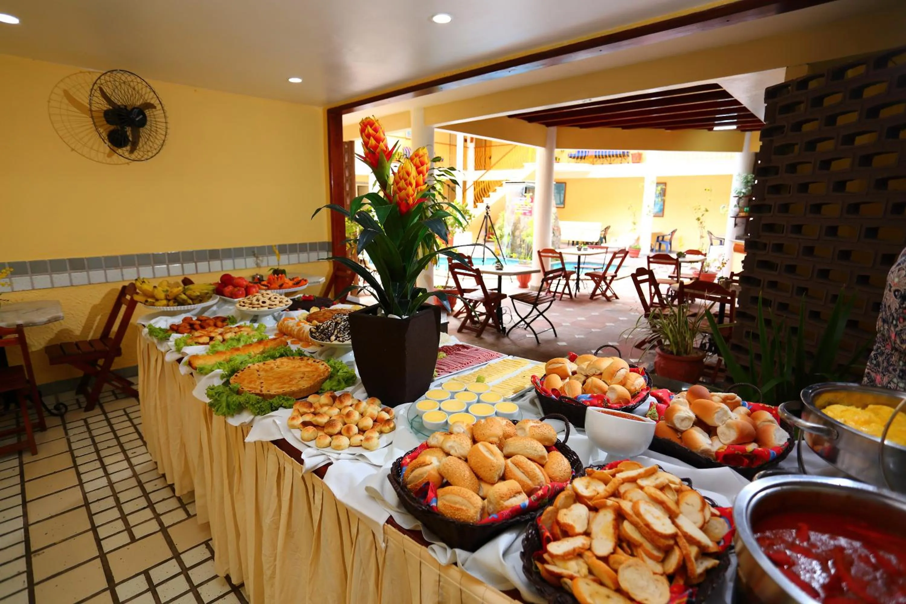 Food close-up in Marlim Porto Hotel