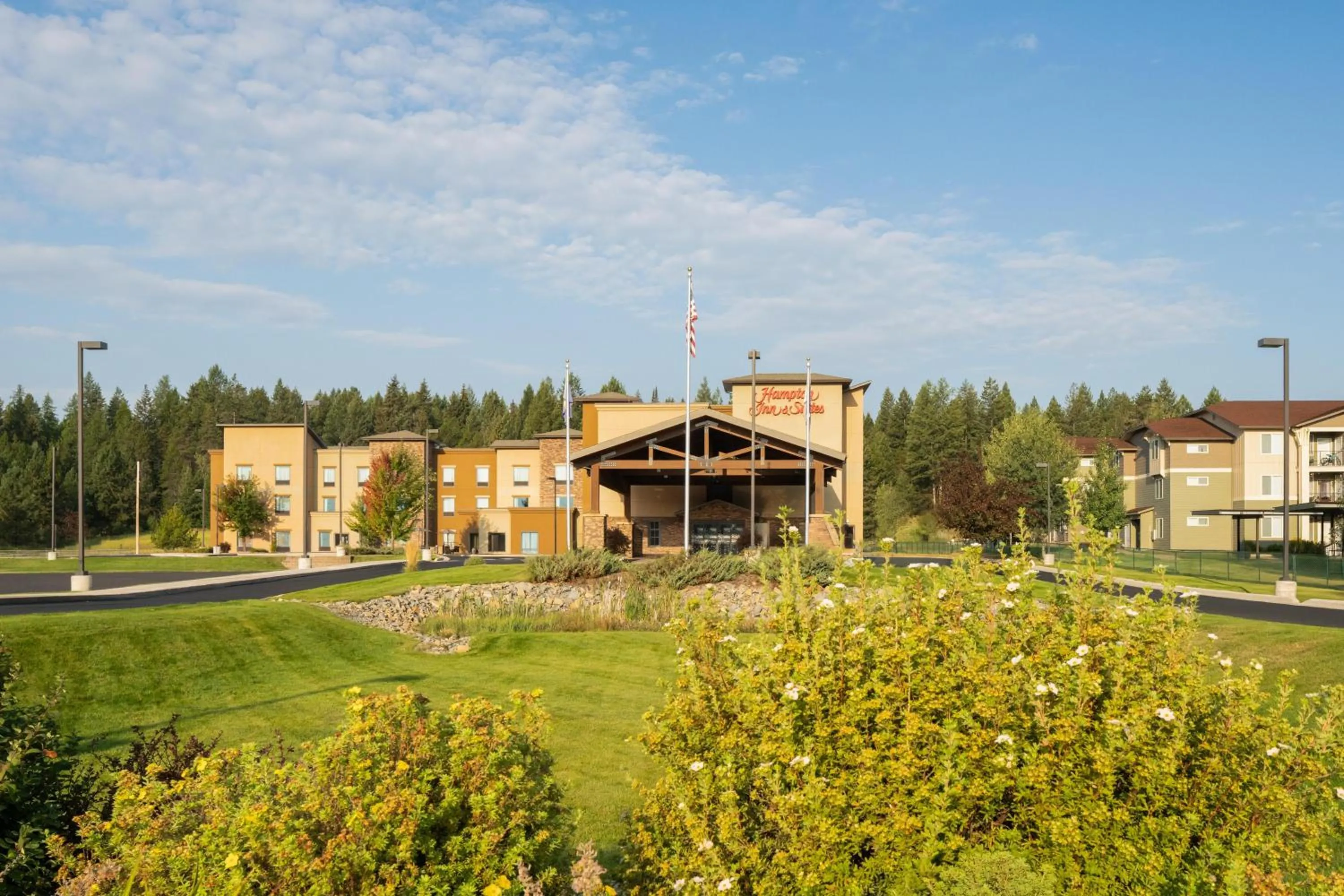 Property building in Hampton Inn & Suites Whitefish