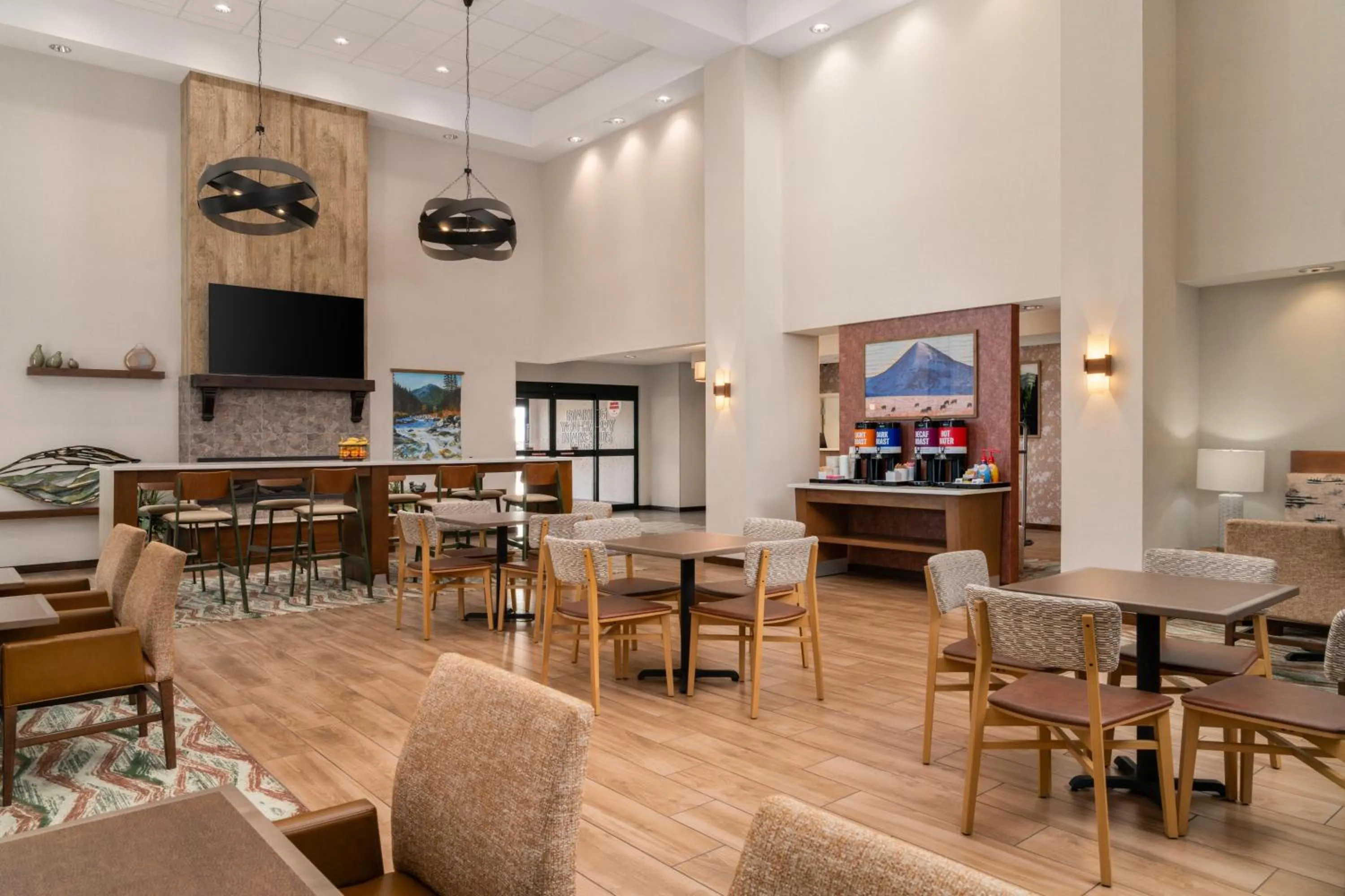 Lobby or reception in Hampton Inn & Suites Whitefish