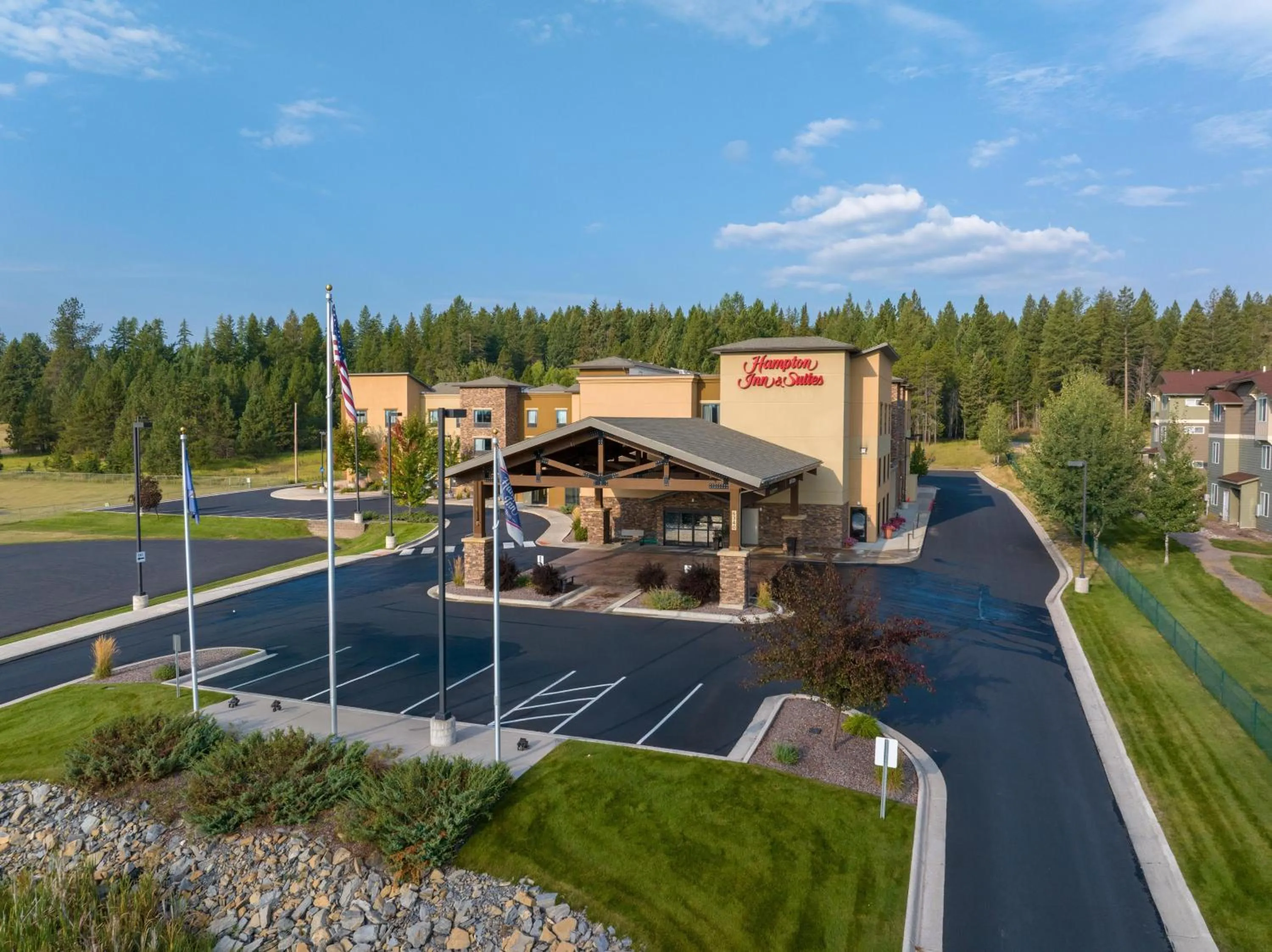 Property building in Hampton Inn & Suites Whitefish