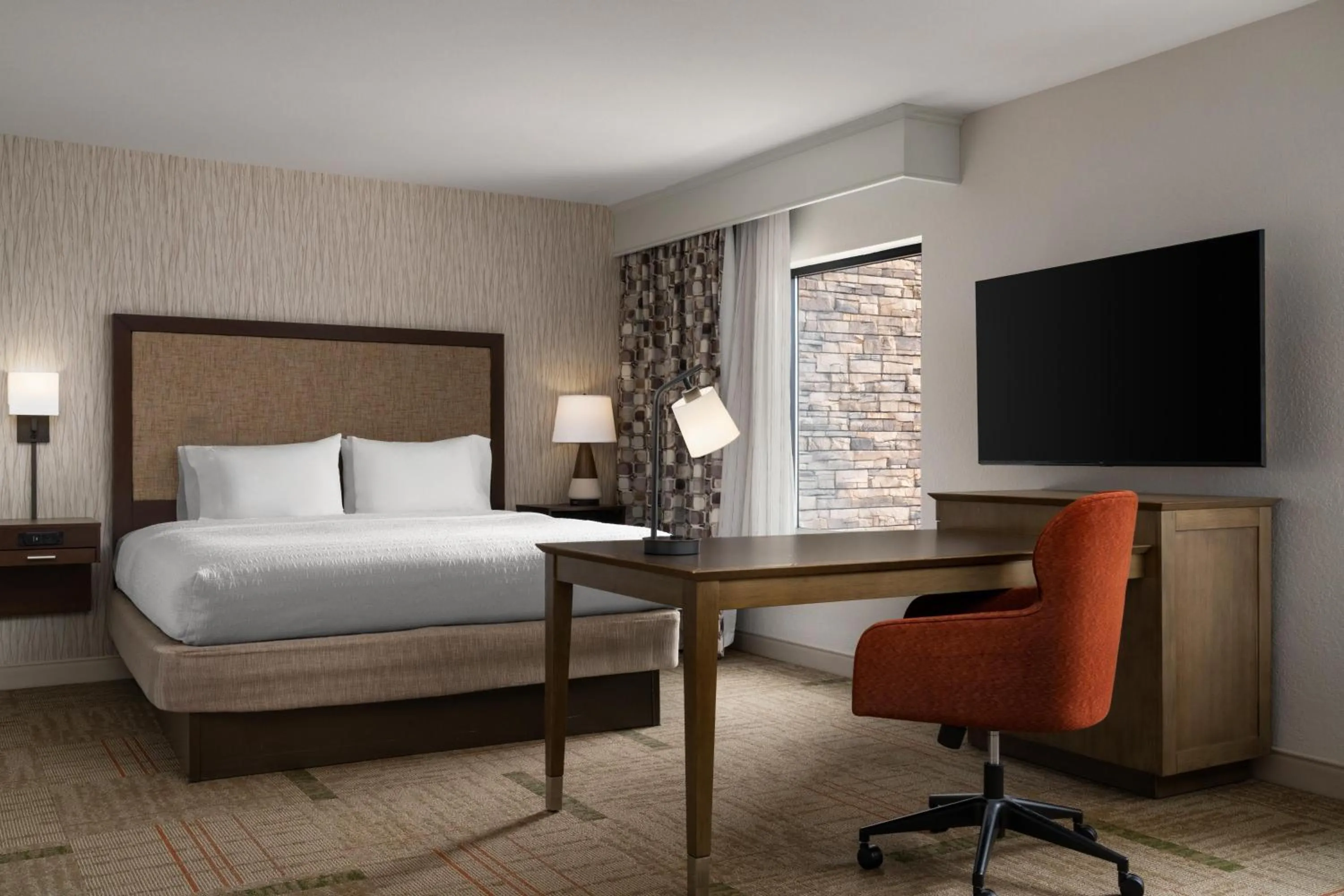 Bedroom, Bed in Hampton Inn & Suites Whitefish