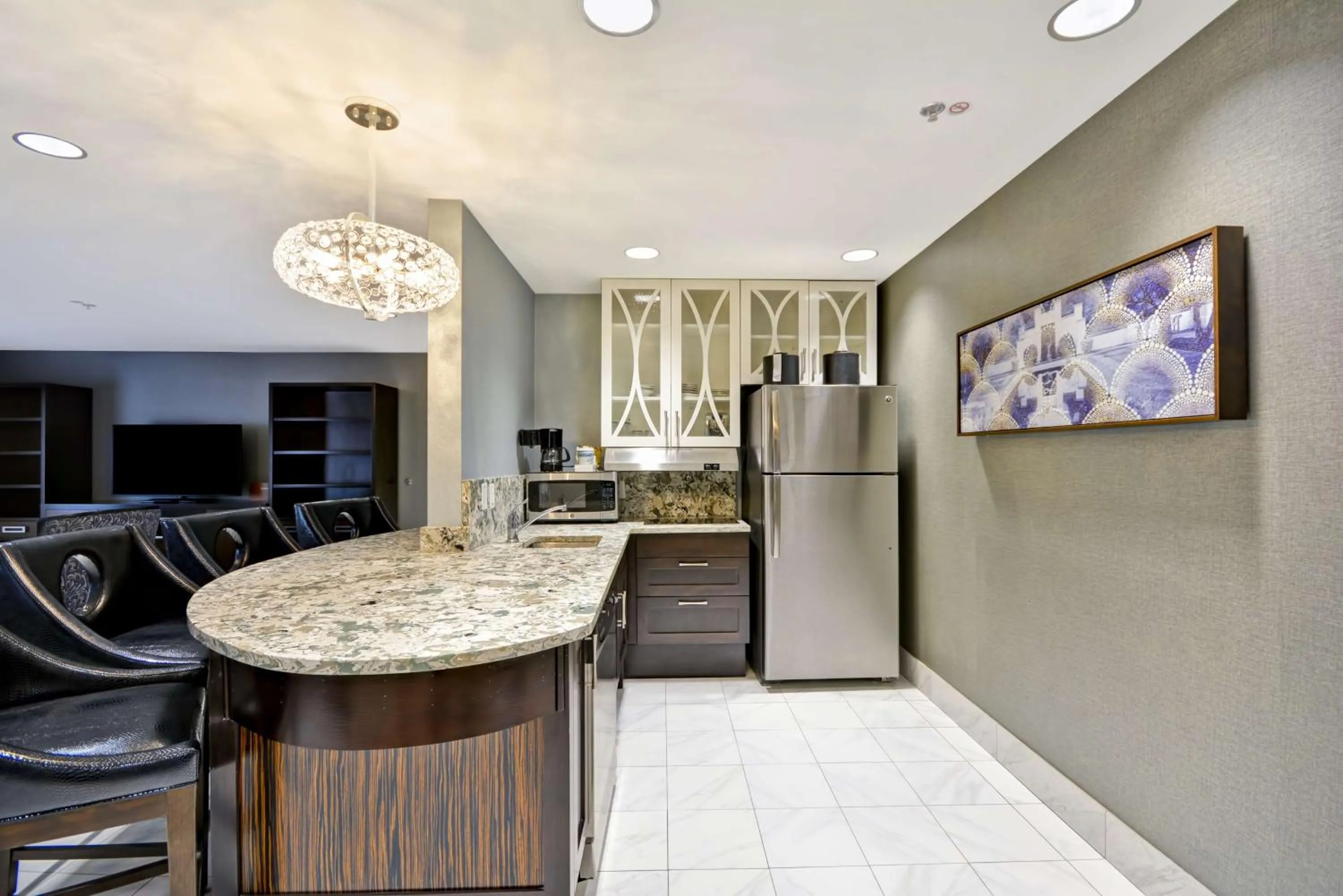 Kitchen or kitchenette in Homewood Suites by Hilton Birmingham Downtown Near UAB