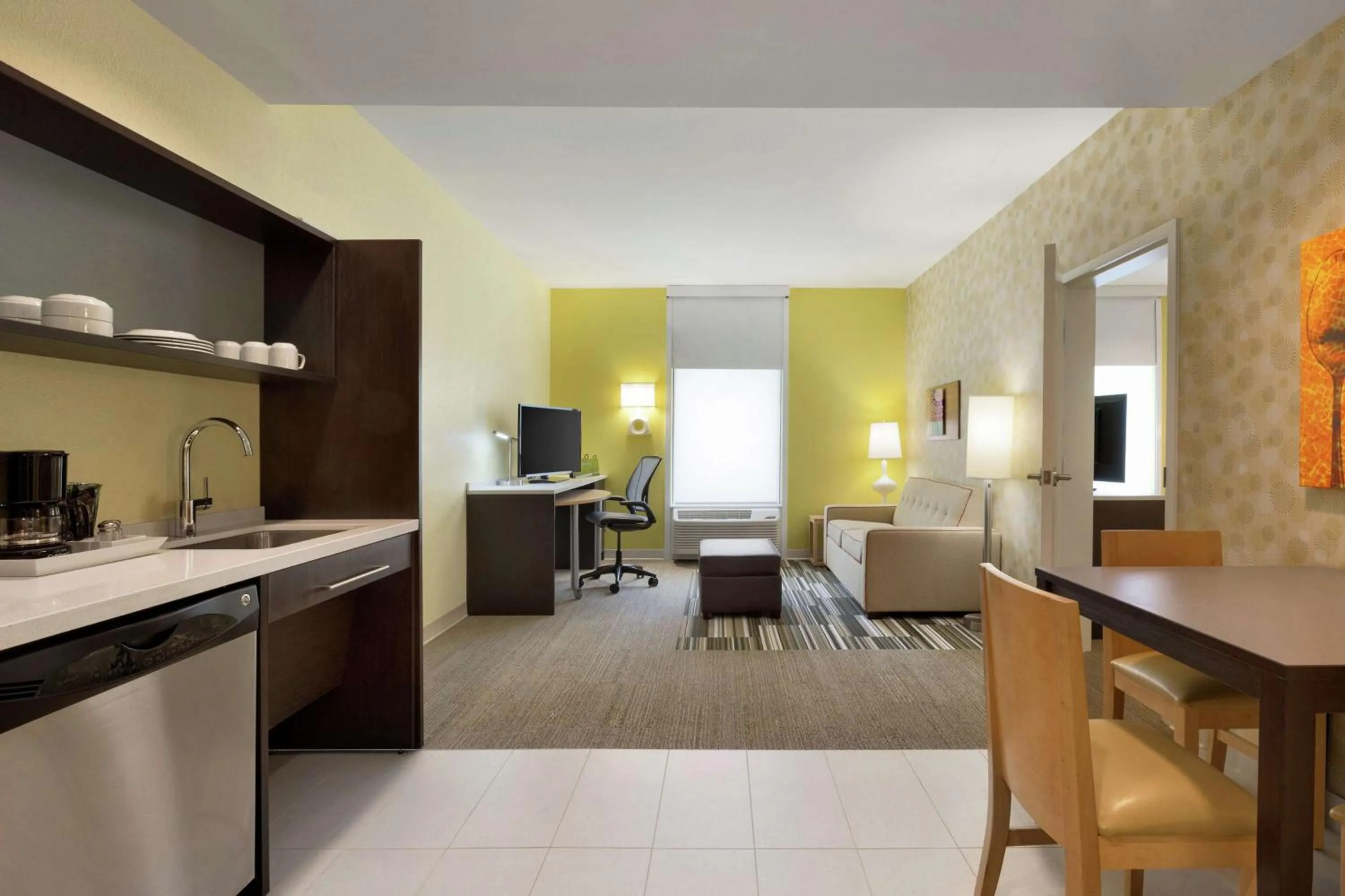 Bedroom in Home2 Suites by Hilton Cartersville