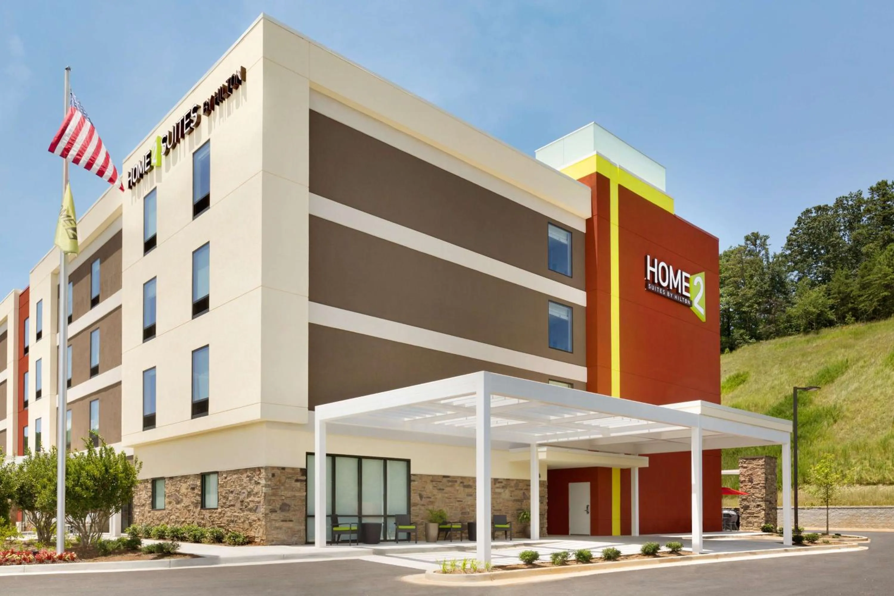 Property building in Home2 Suites by Hilton Cartersville