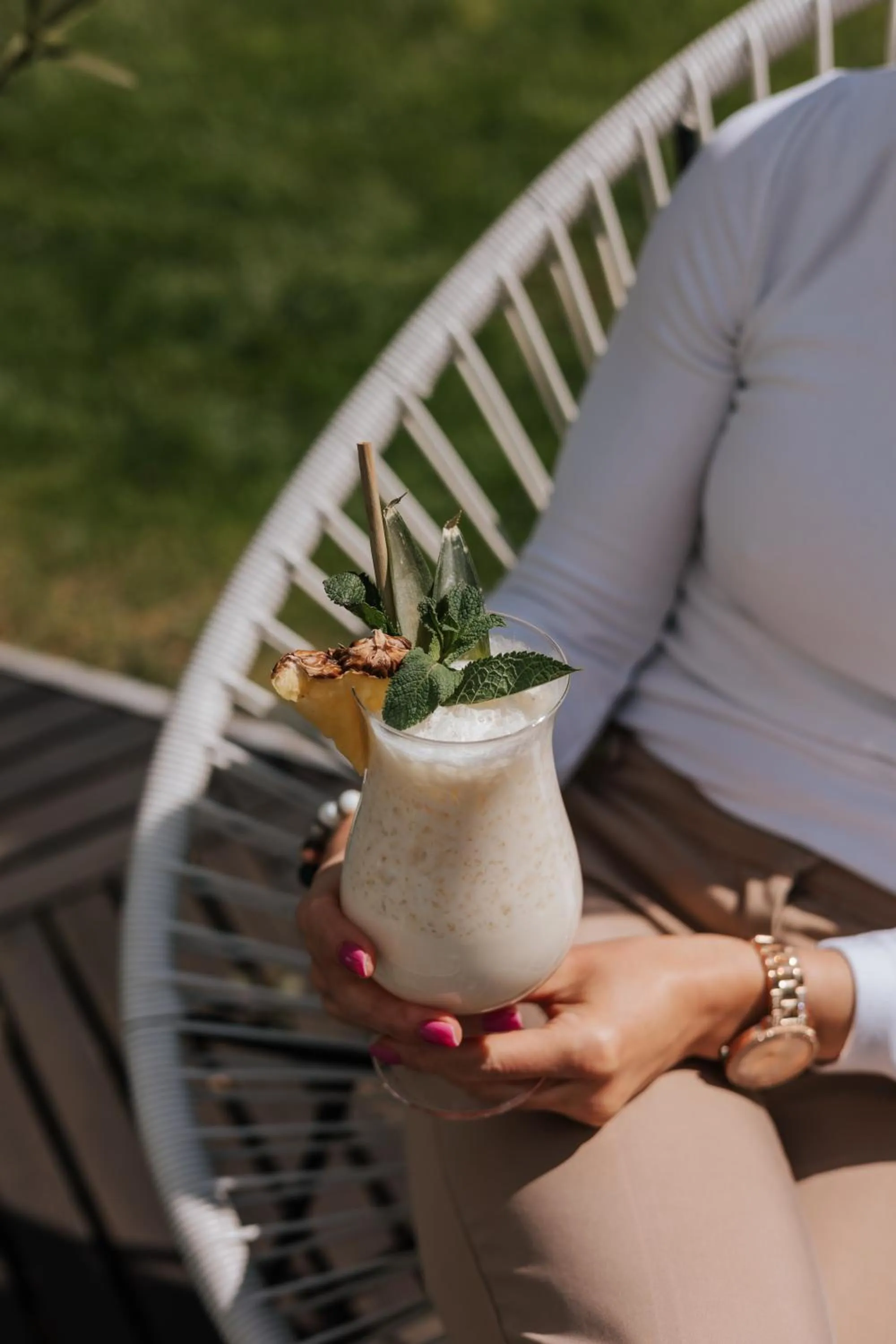 Patio in DoubleTree by Hilton Wroclaw