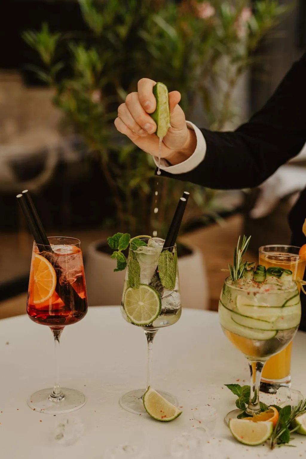 Patio in DoubleTree by Hilton Wroclaw