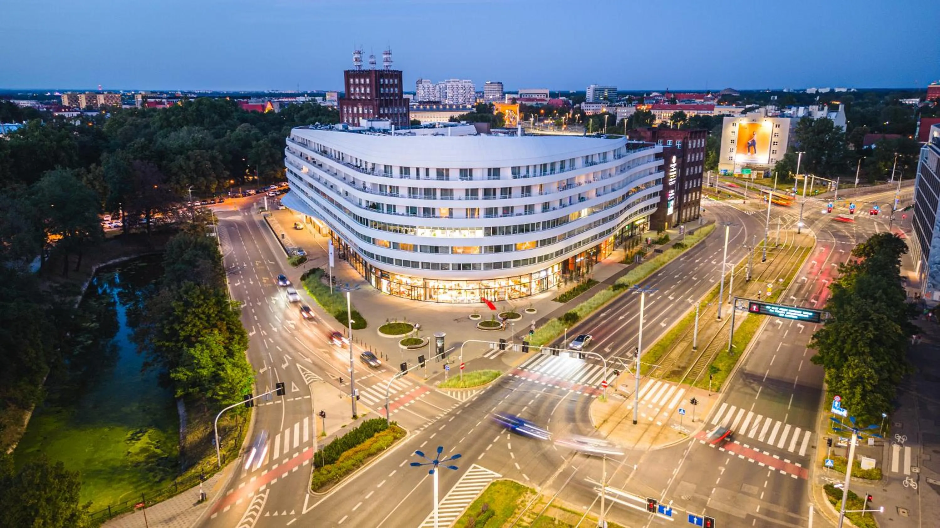 Property building in DoubleTree by Hilton Wroclaw