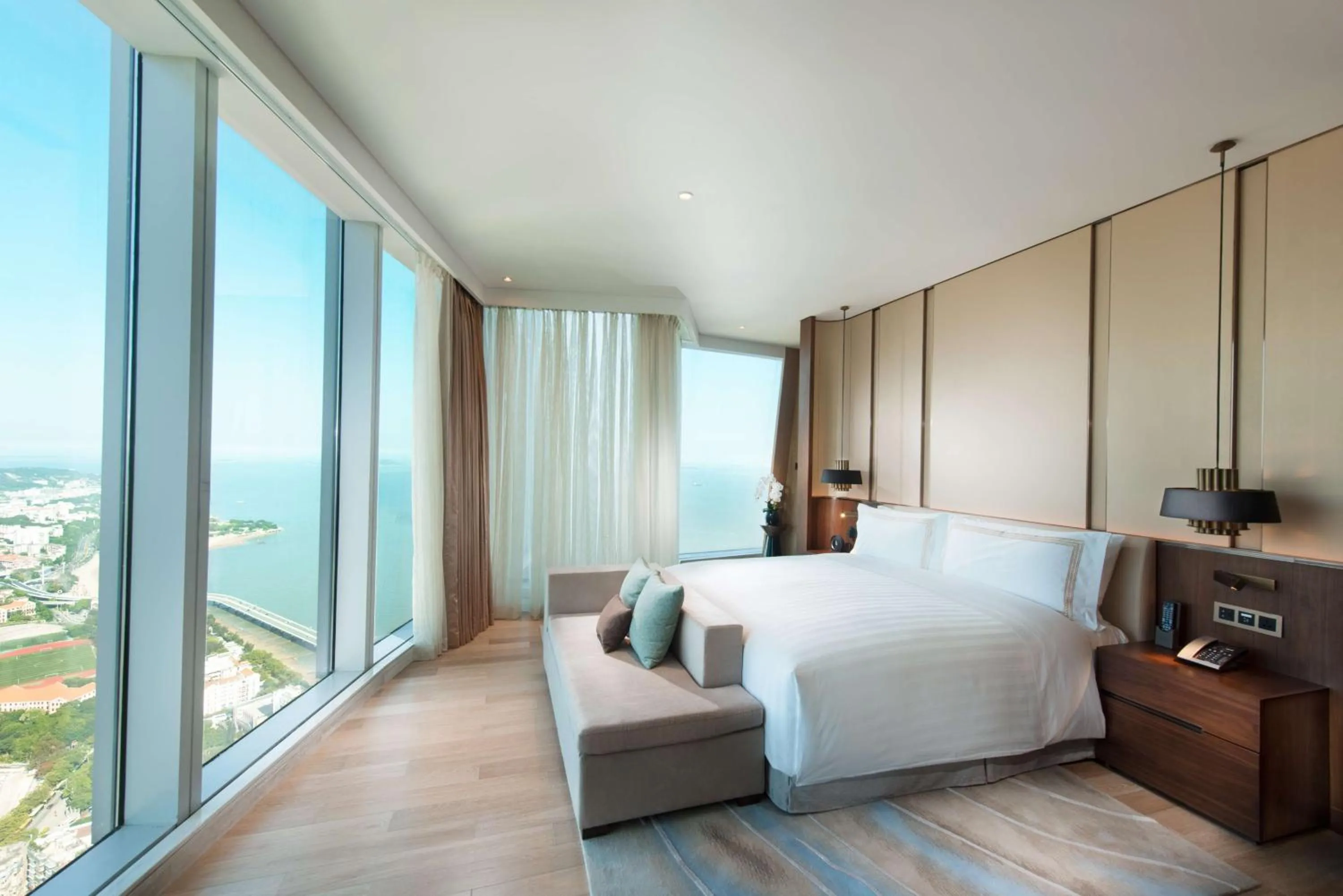 Bed in Conrad Xiamen