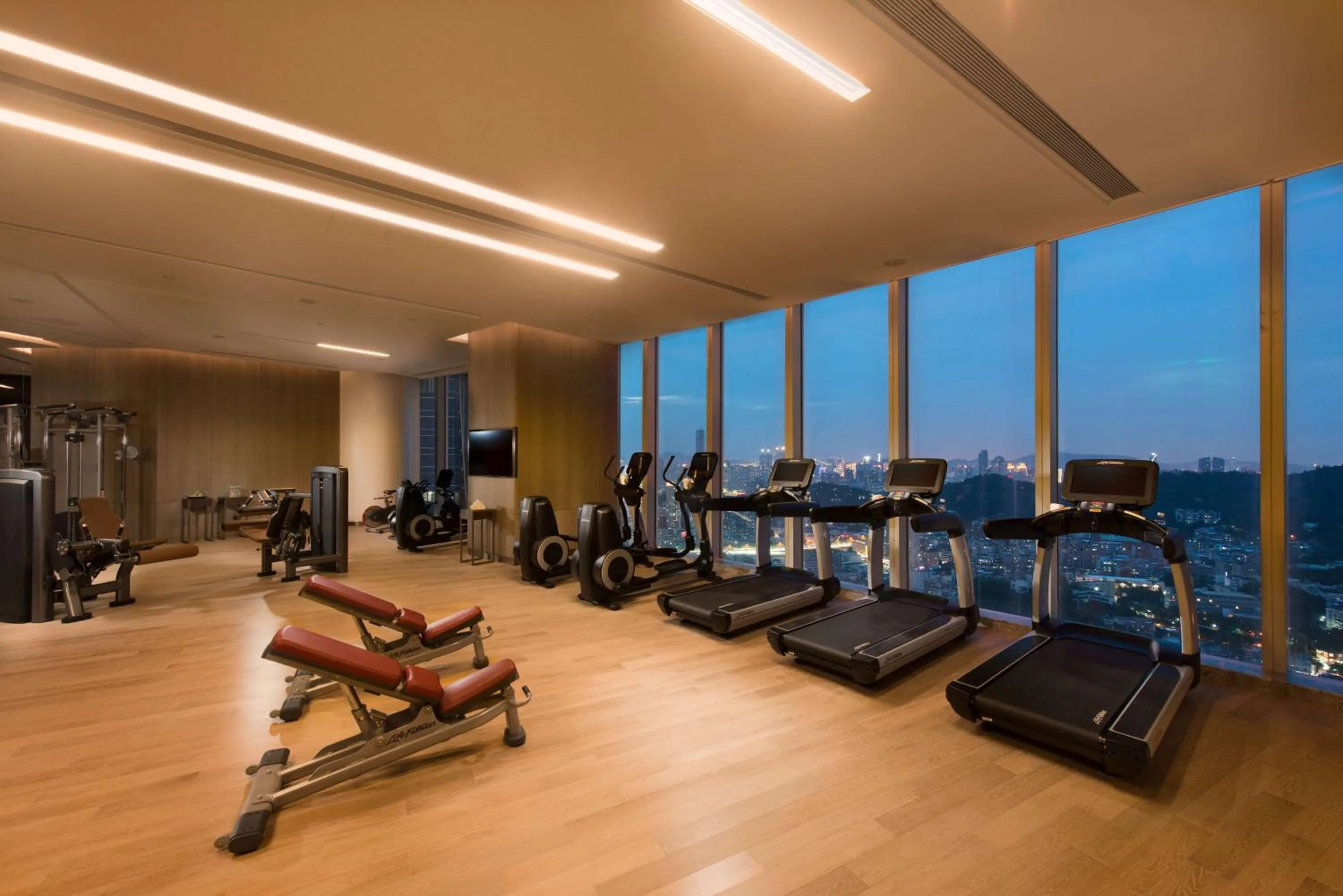 Fitness centre/facilities in Conrad Xiamen