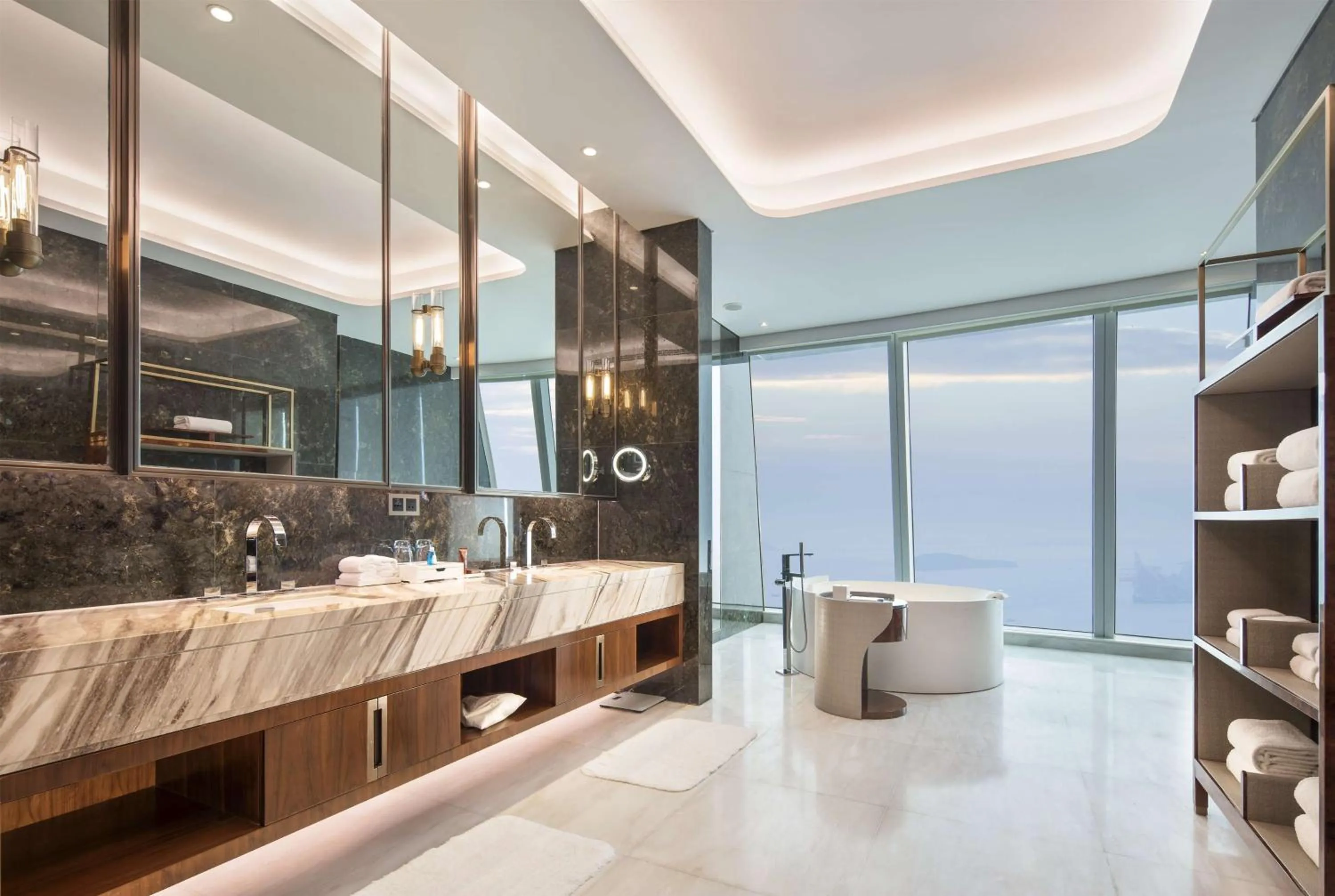 Bathroom in Conrad Xiamen