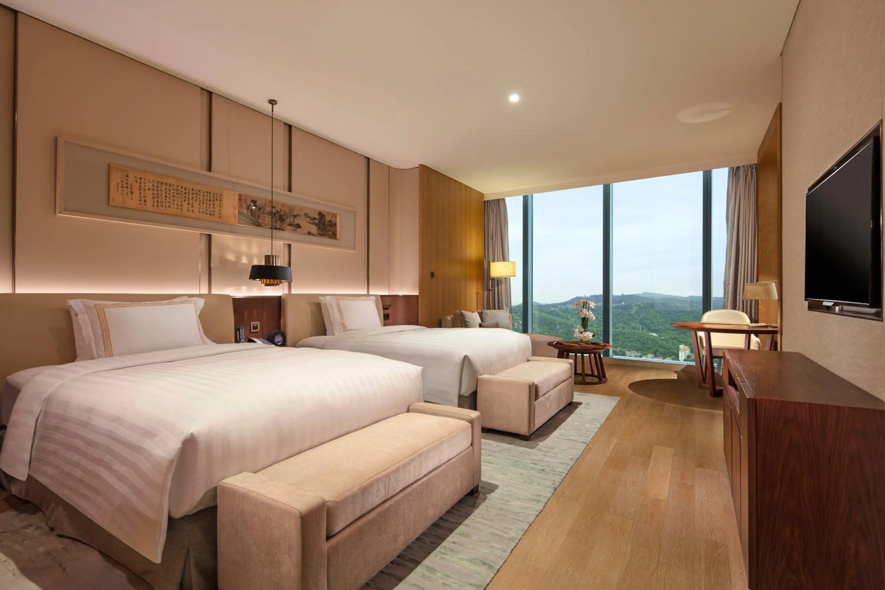 Bedroom, Bed in Conrad Xiamen