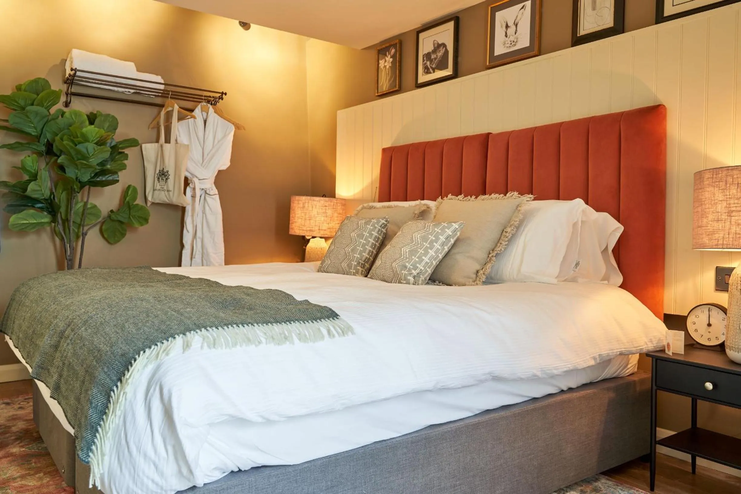 Bed in The Langford Inn
