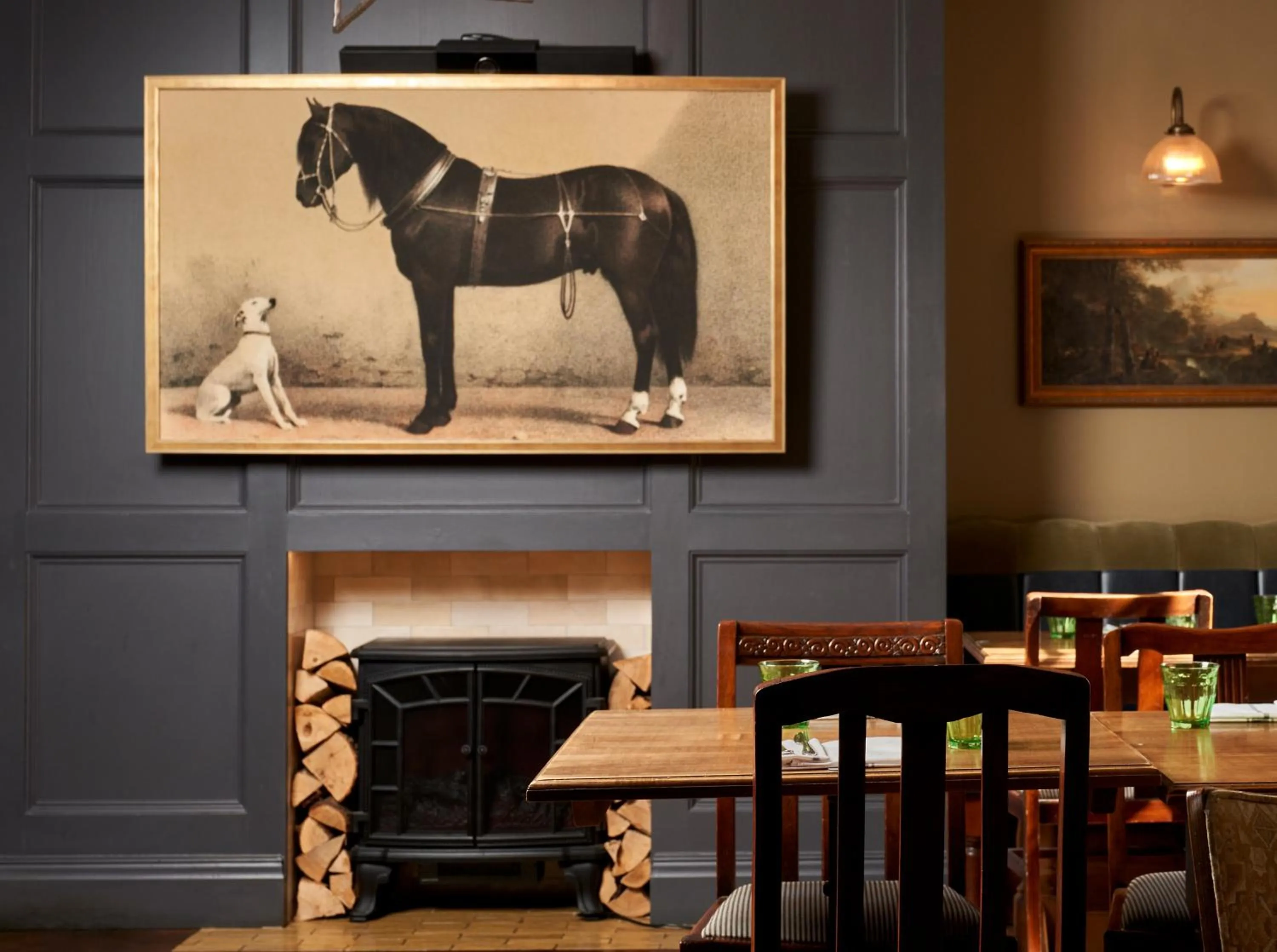 Decorative detail in The Langford Inn