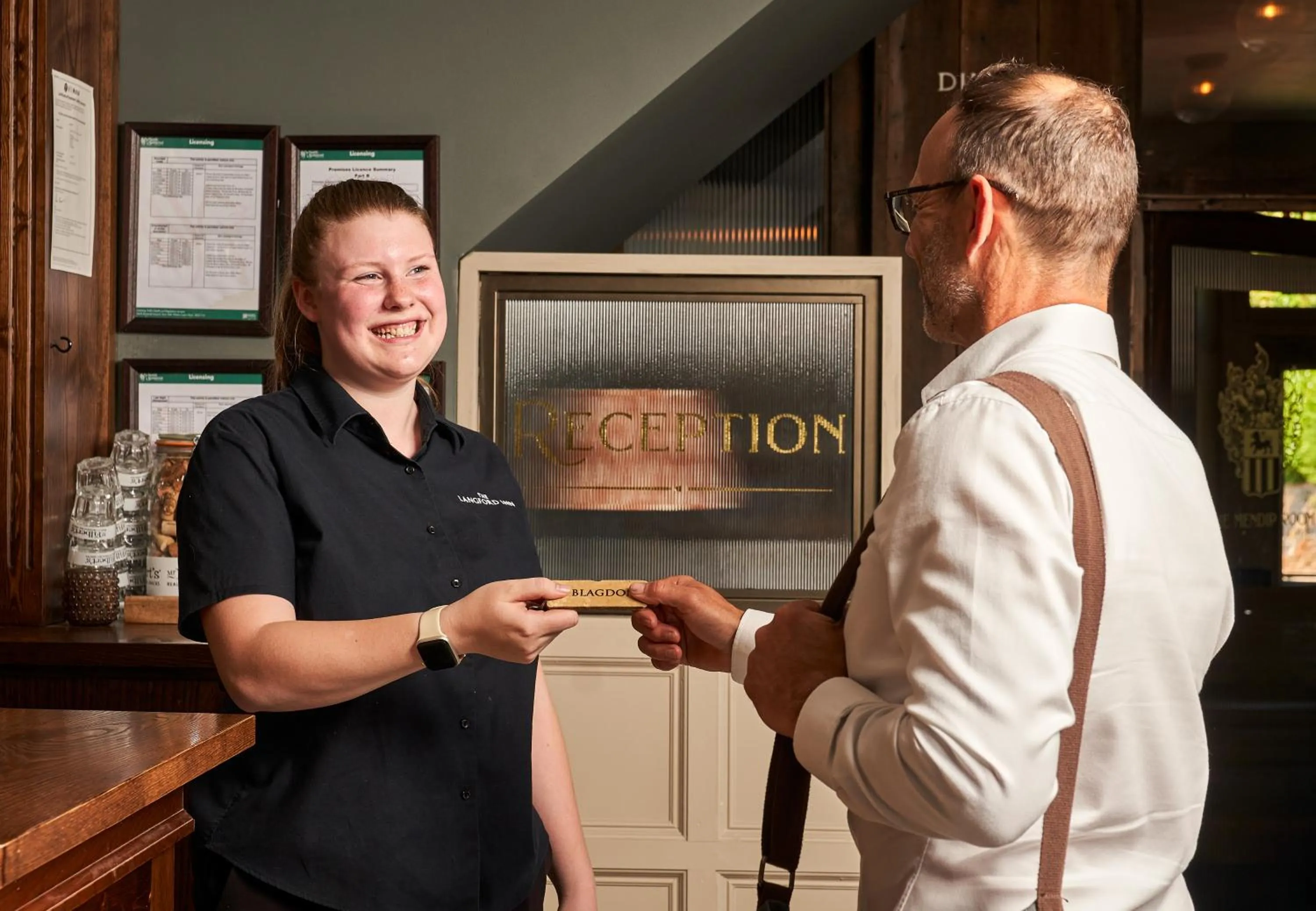 Staff in The Langford Inn