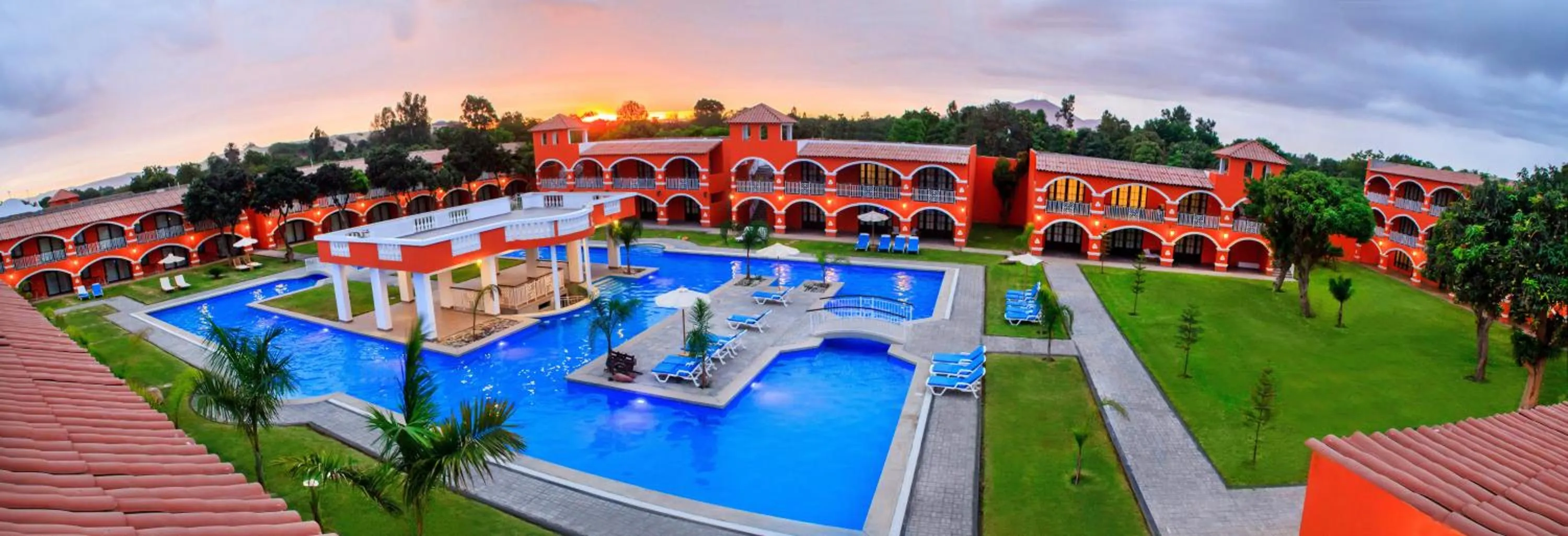 Pool view in Hacienda San Juan Resort