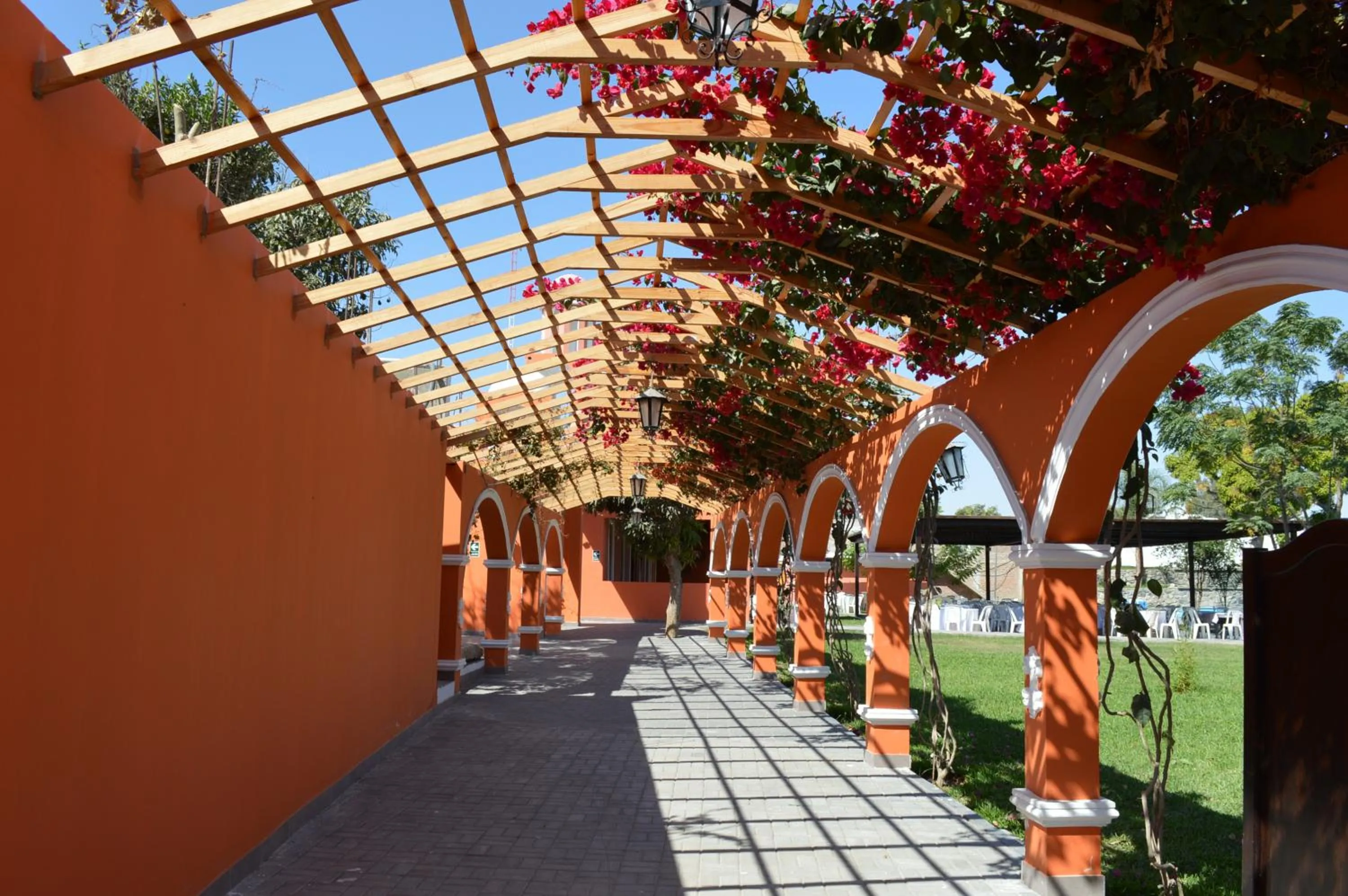 Patio in Hacienda San Juan Resort