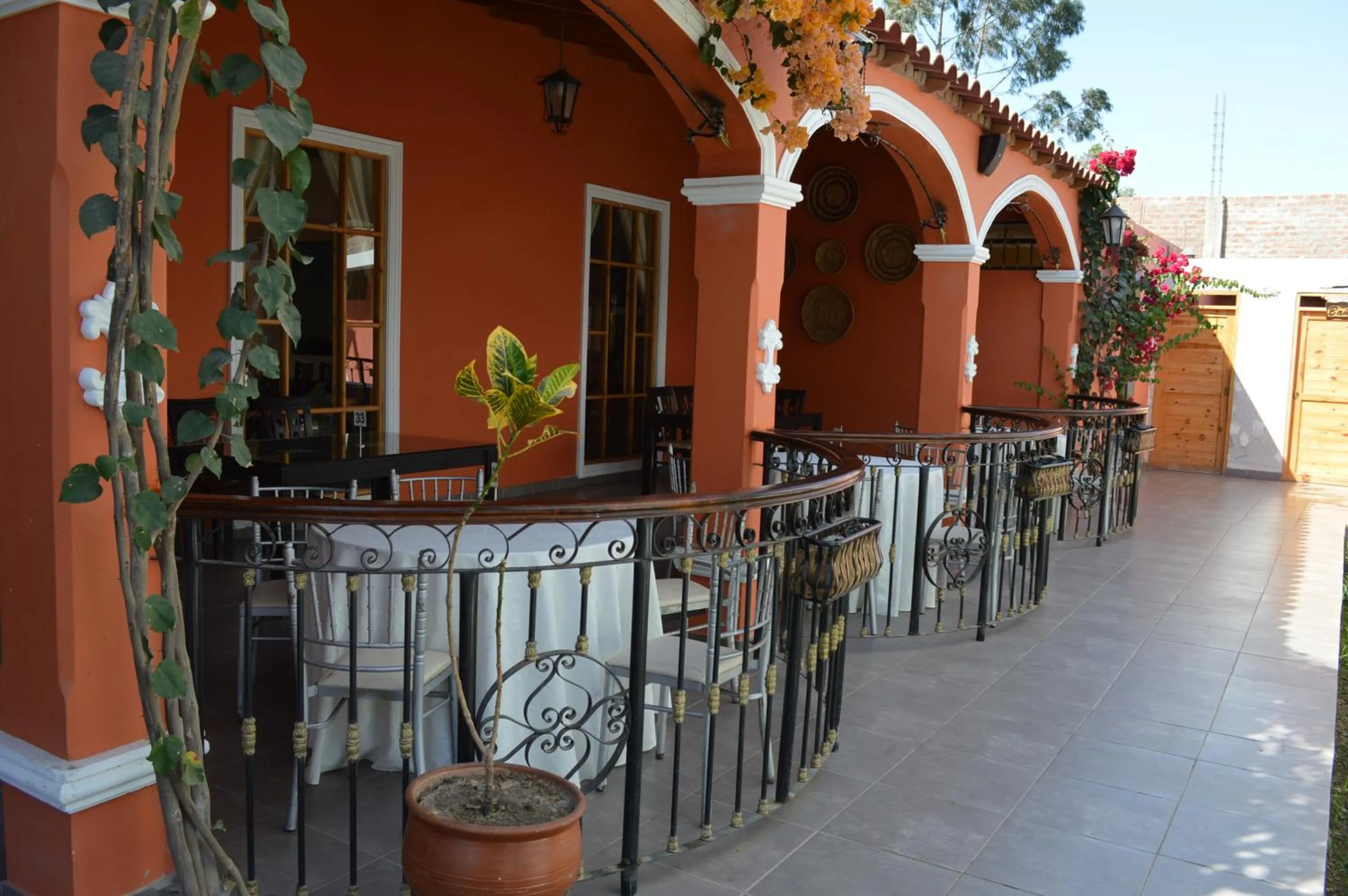 Patio in Hacienda San Juan Resort