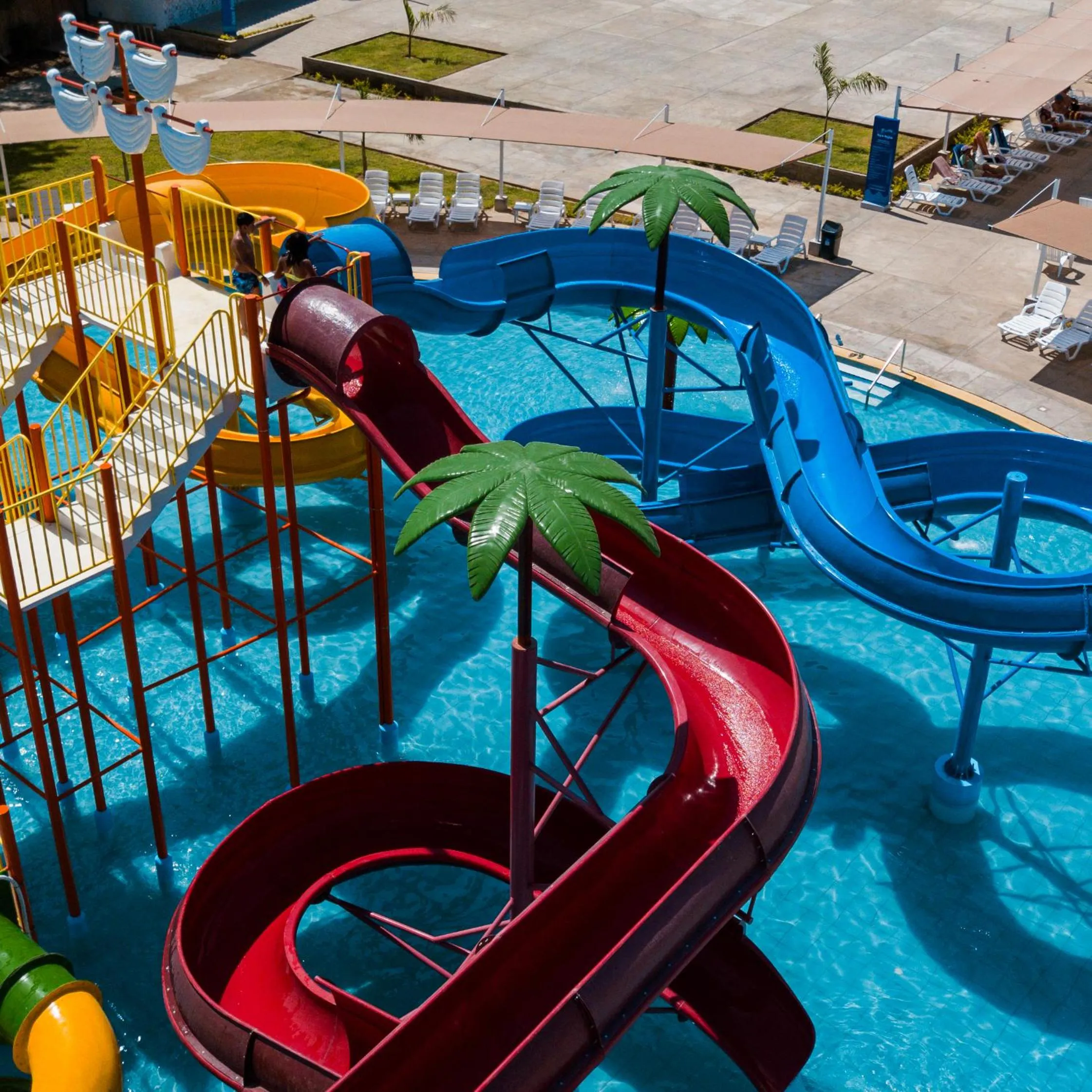 Aqua park in Hacienda San Juan Resort