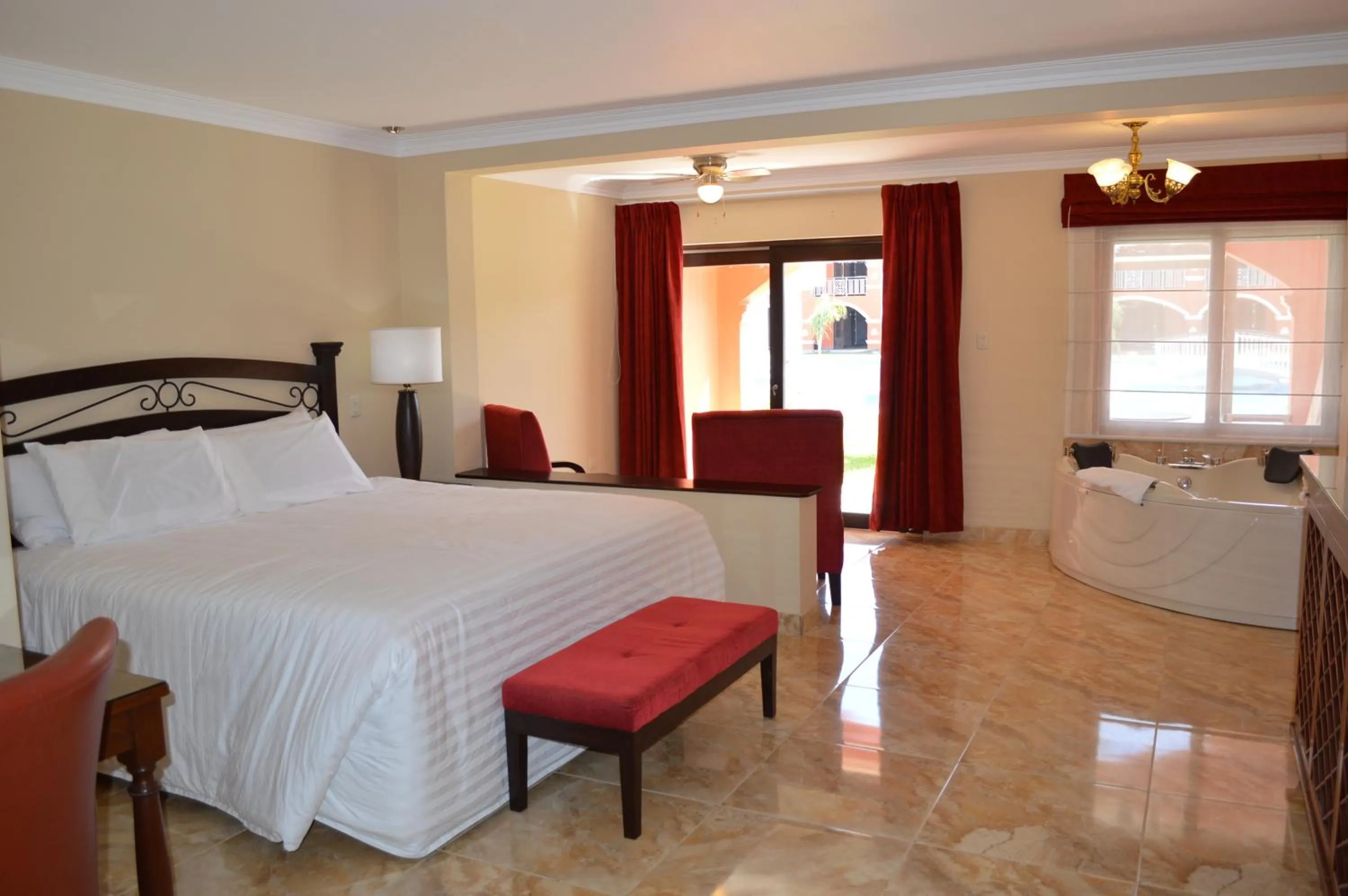 Bedroom, Bed in Hacienda San Juan Resort