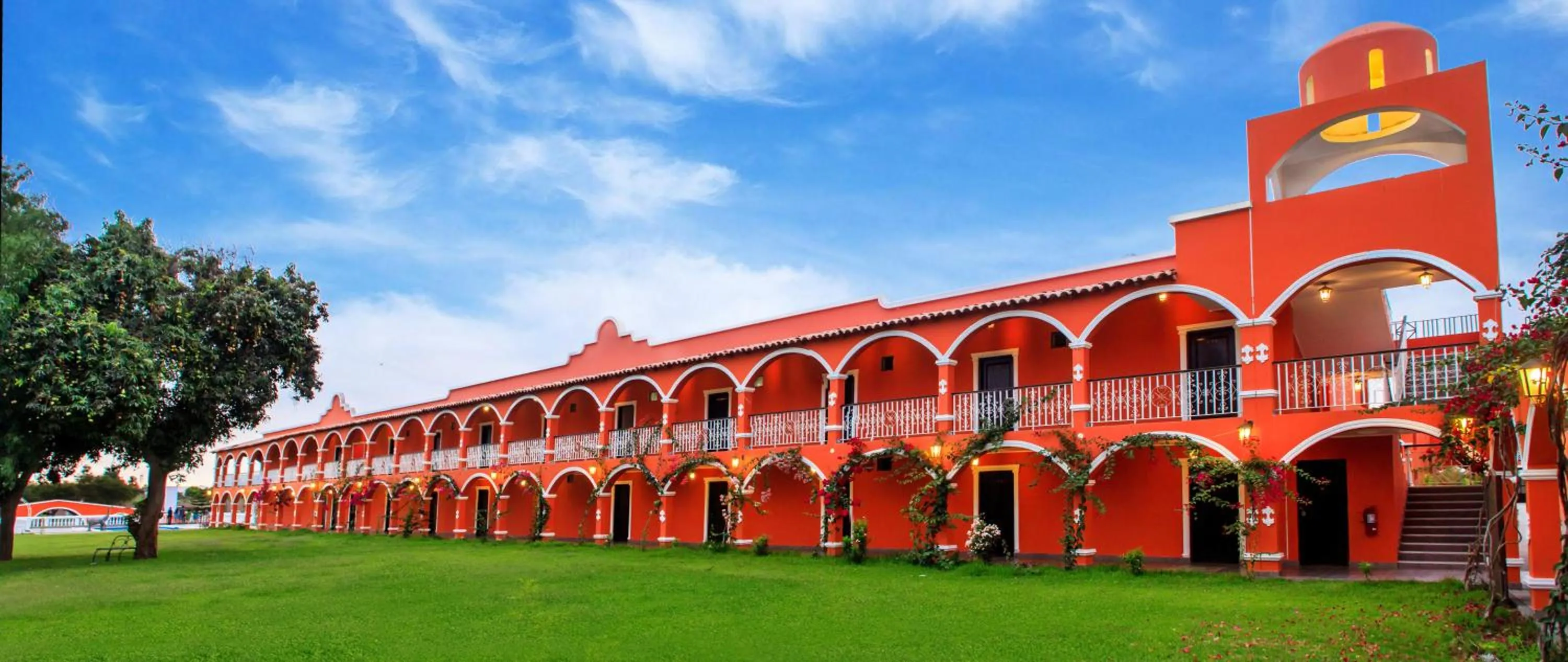 Facade/entrance in Hacienda San Juan Resort