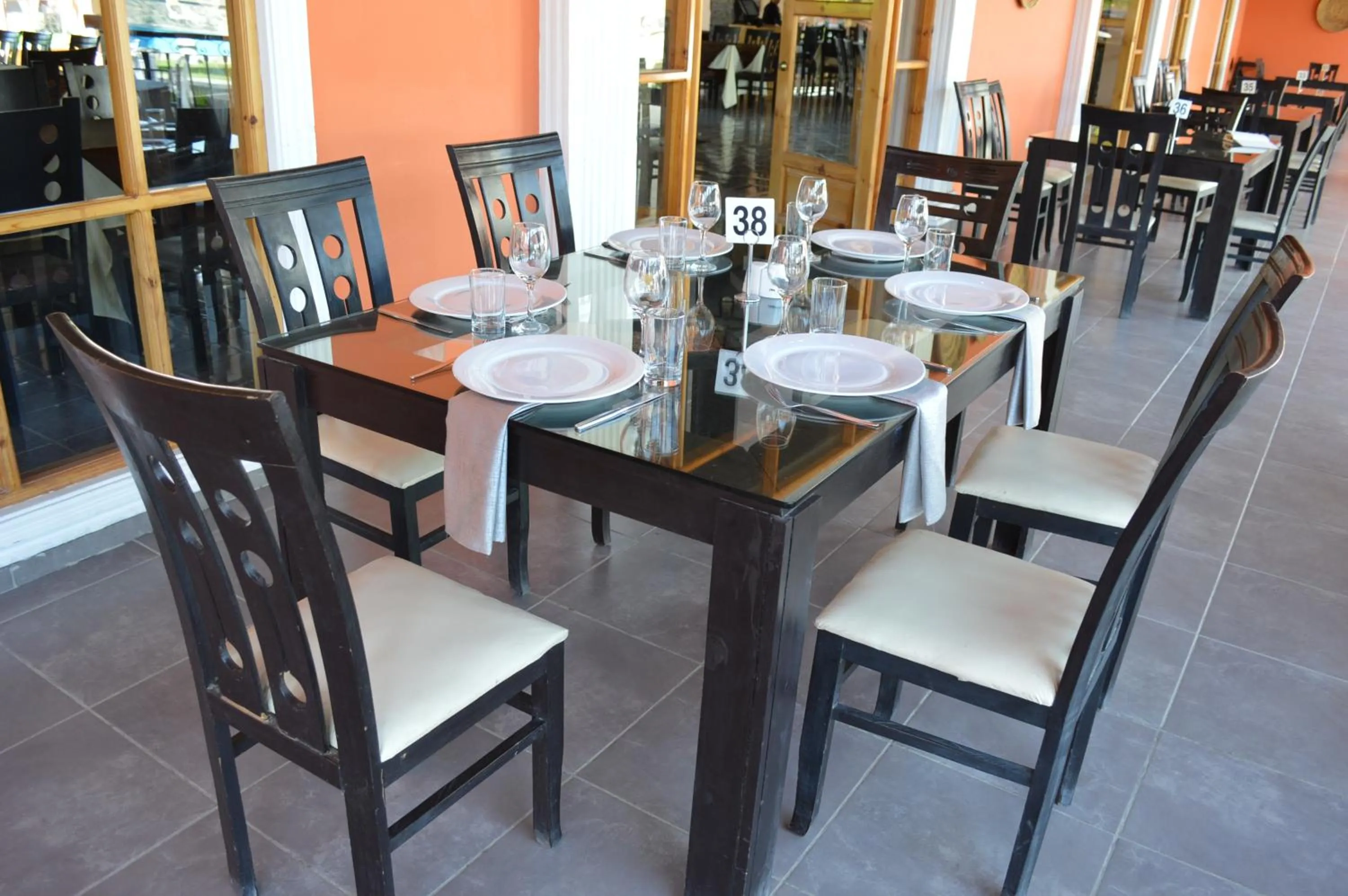 Living room in Hacienda San Juan Resort