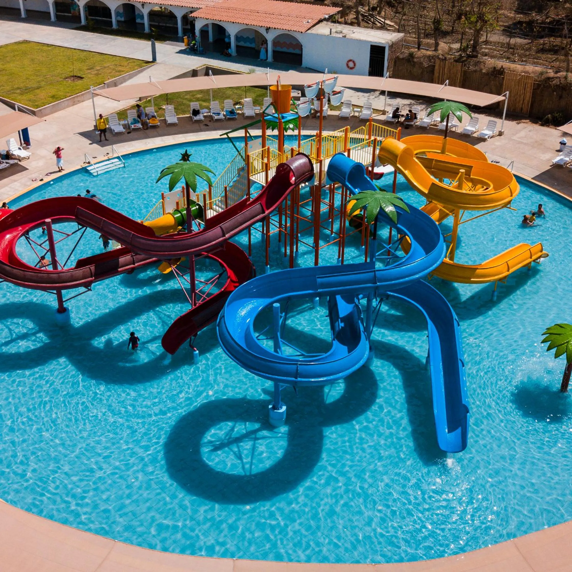 Aqua park in Hacienda San Juan Resort