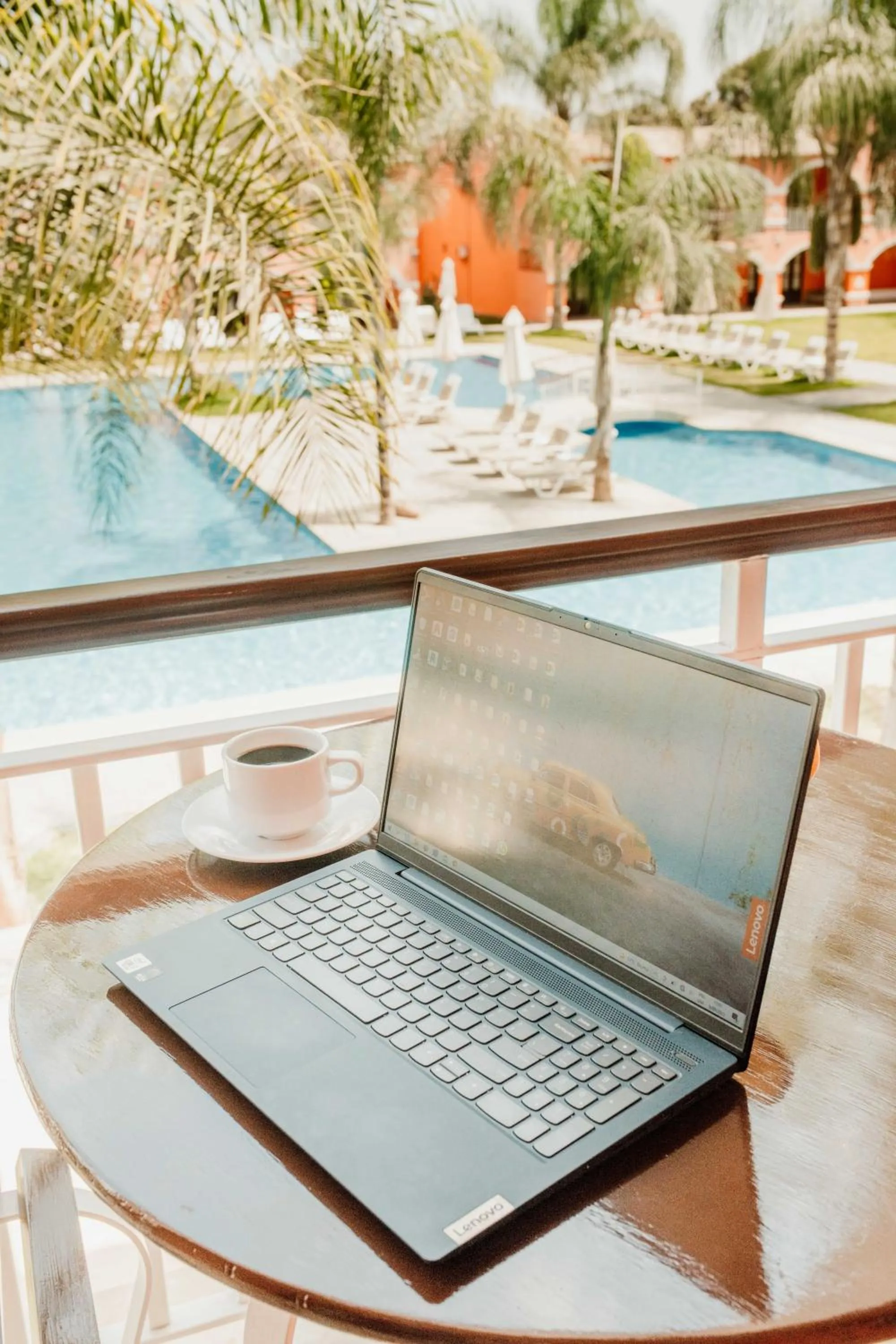 Swimming pool in Hacienda San Juan Resort