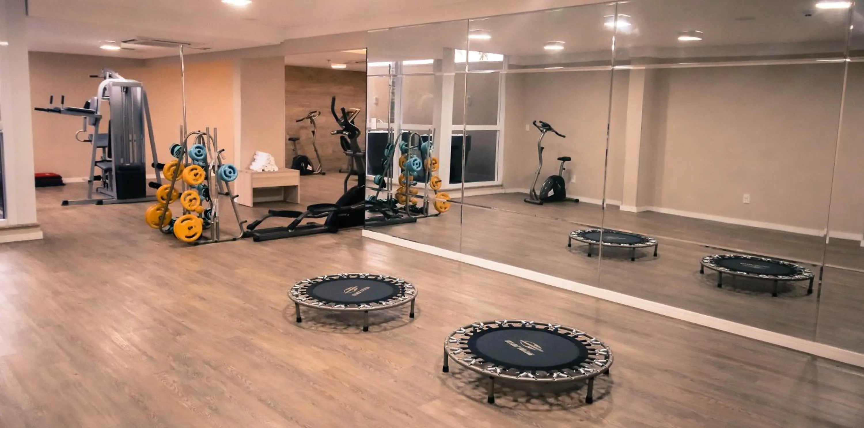 Fitness centre/facilities in Ibiza Plaza Hotel