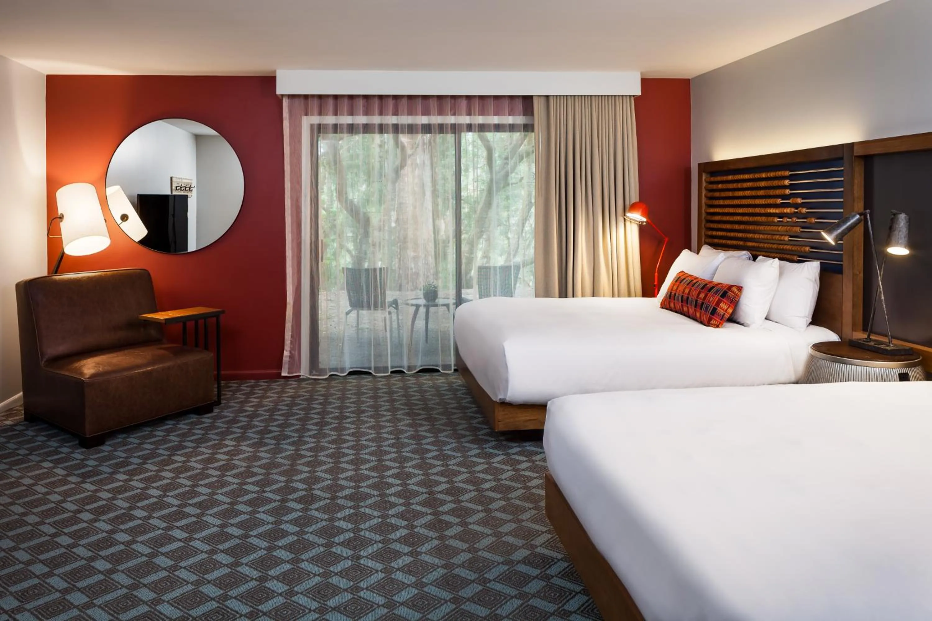 Bed in Chaminade Resort & Spa