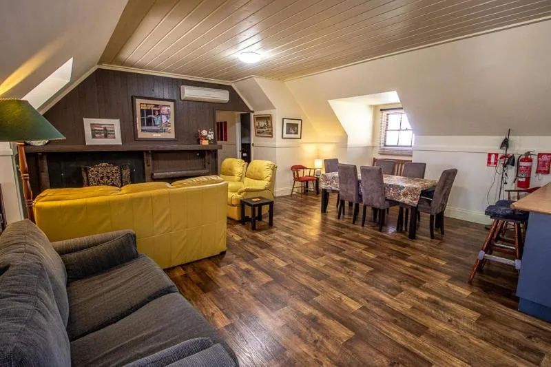 Living room in Gold Mine Guest House and Cafe