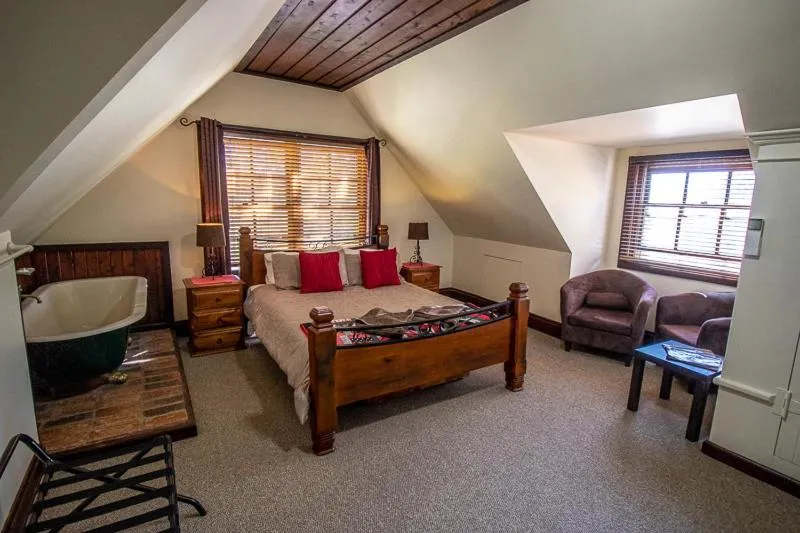 Photo of the whole room, Bed in Gold Mine Guest House and Cafe