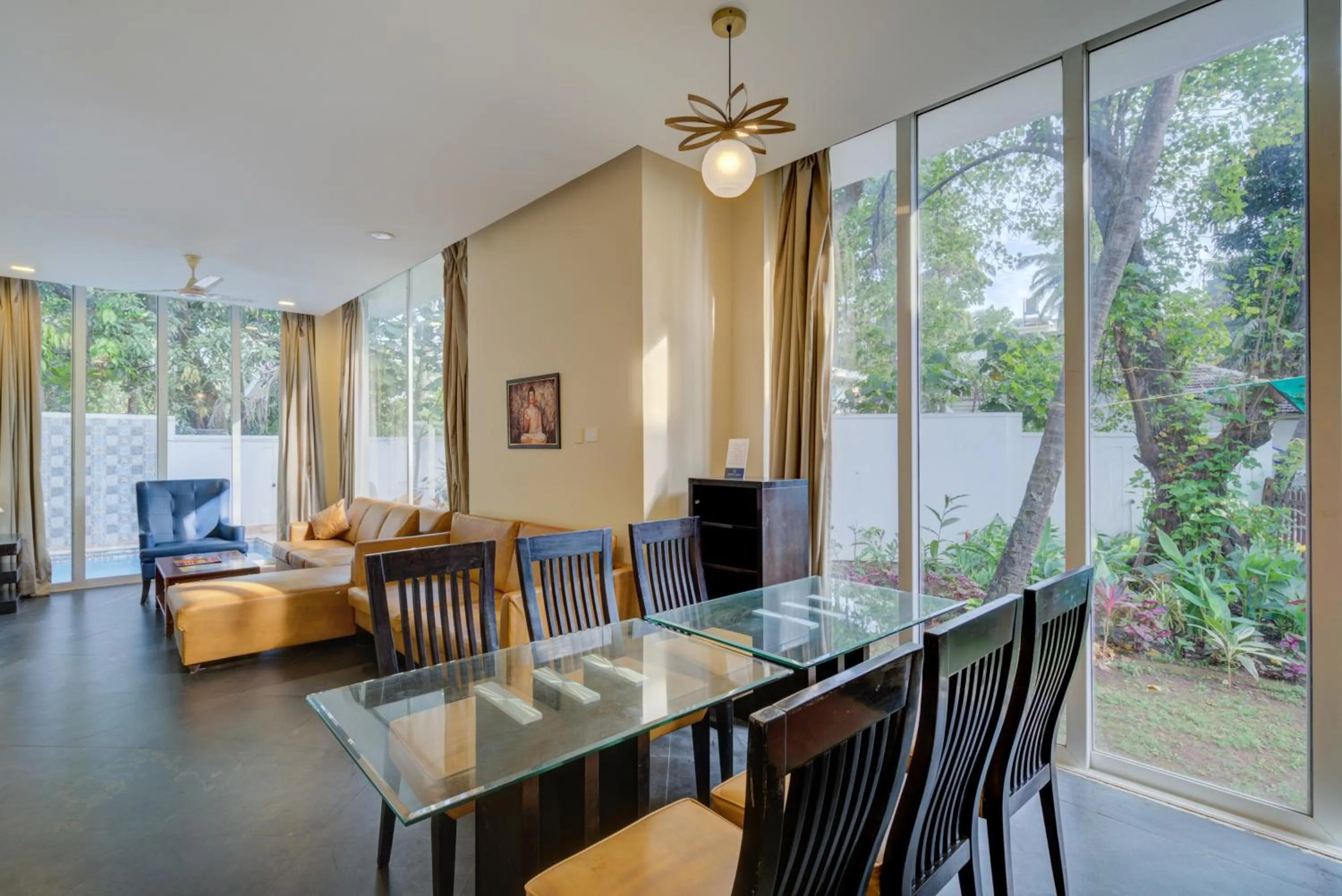 Living room in Eternal wave by HappyInch