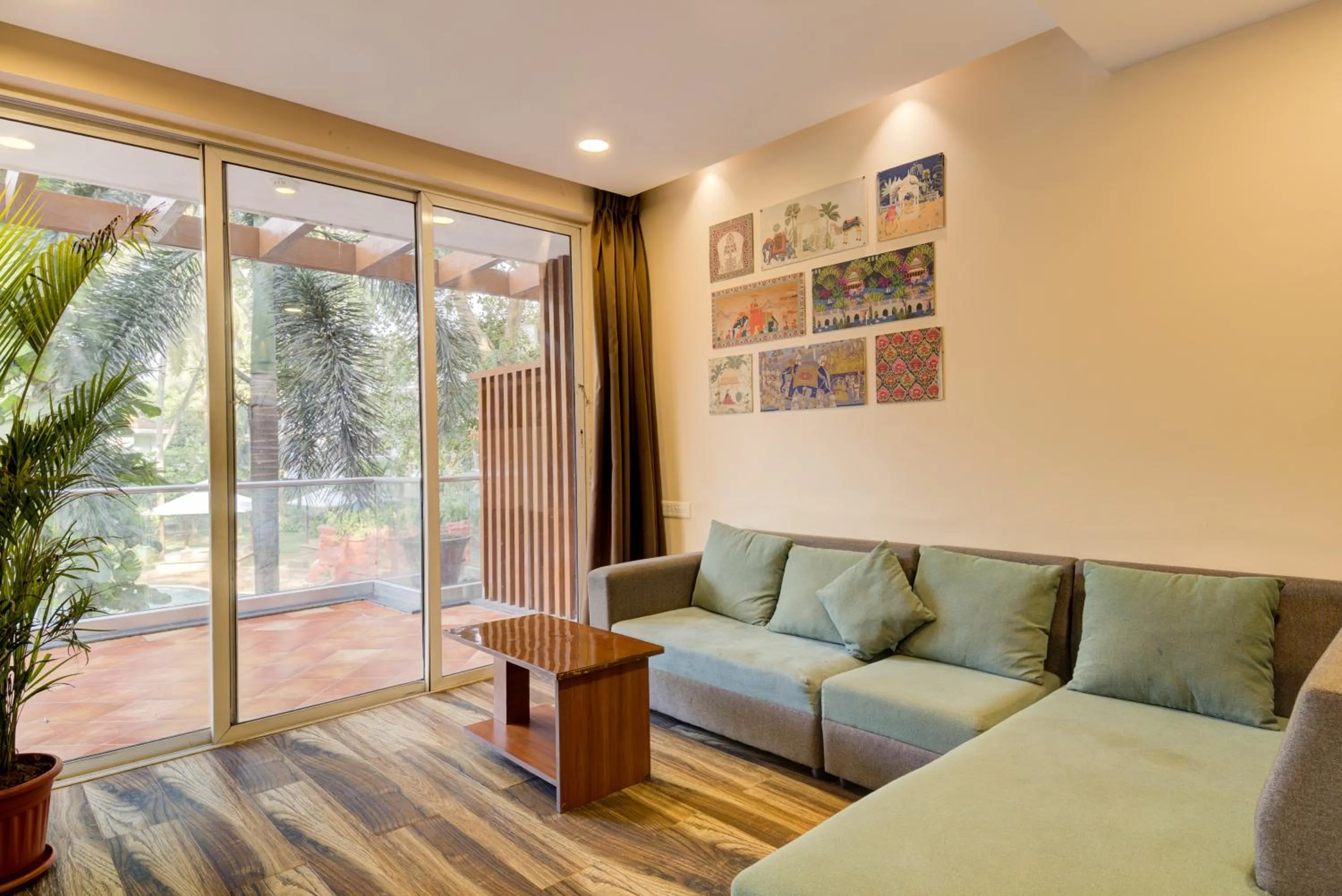 Living room in Eternal wave by HappyInch