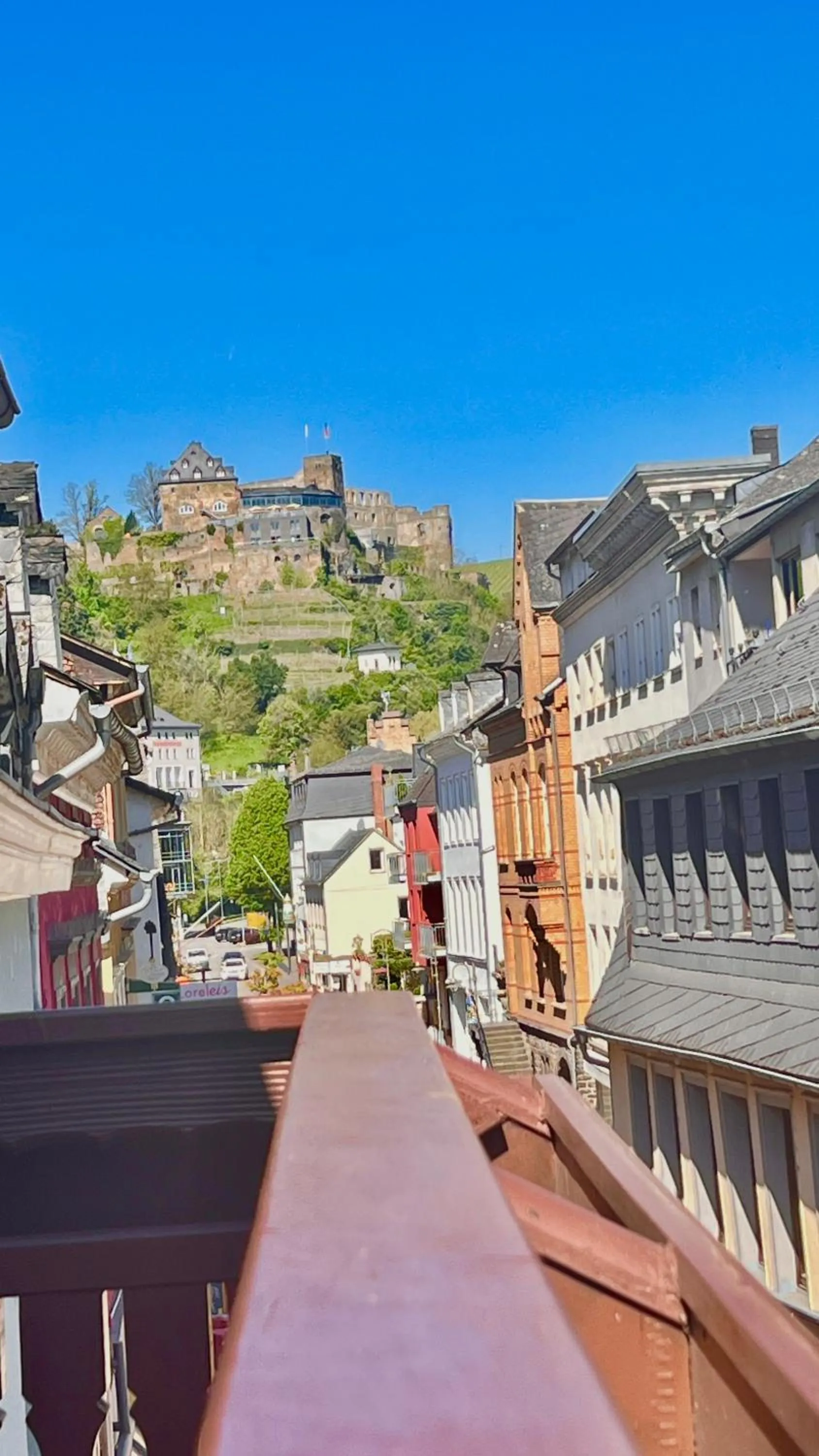 Balcony/Terrace in Hotel zur Loreley - Garni