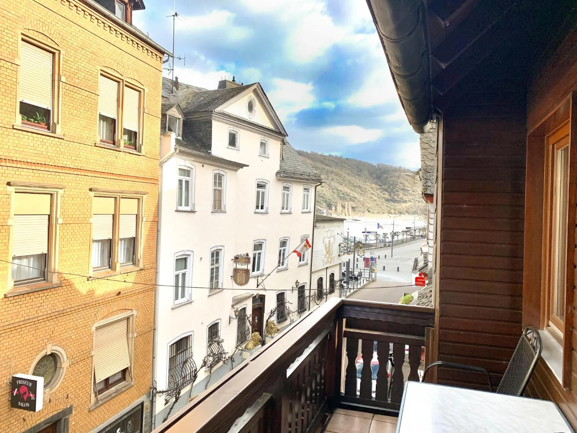 Balcony/Terrace in Hotel zur Loreley - Garni