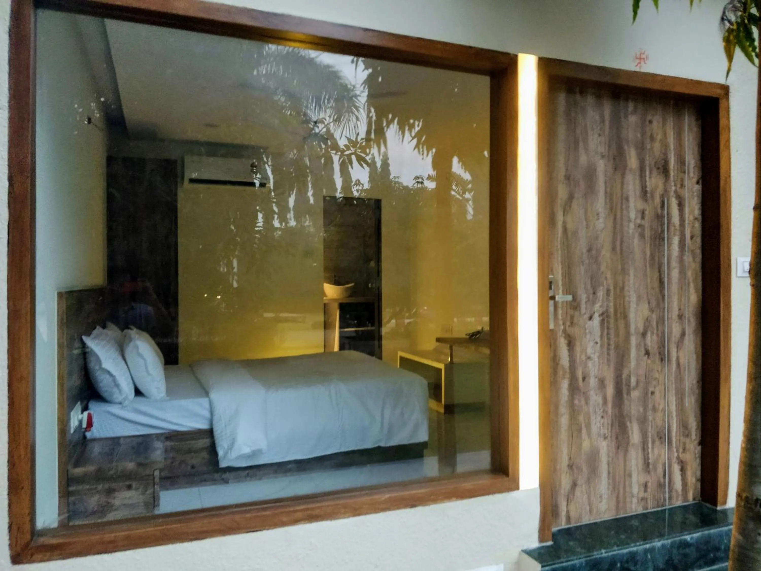 Bed in Pushp Vatika Resort & Lawns