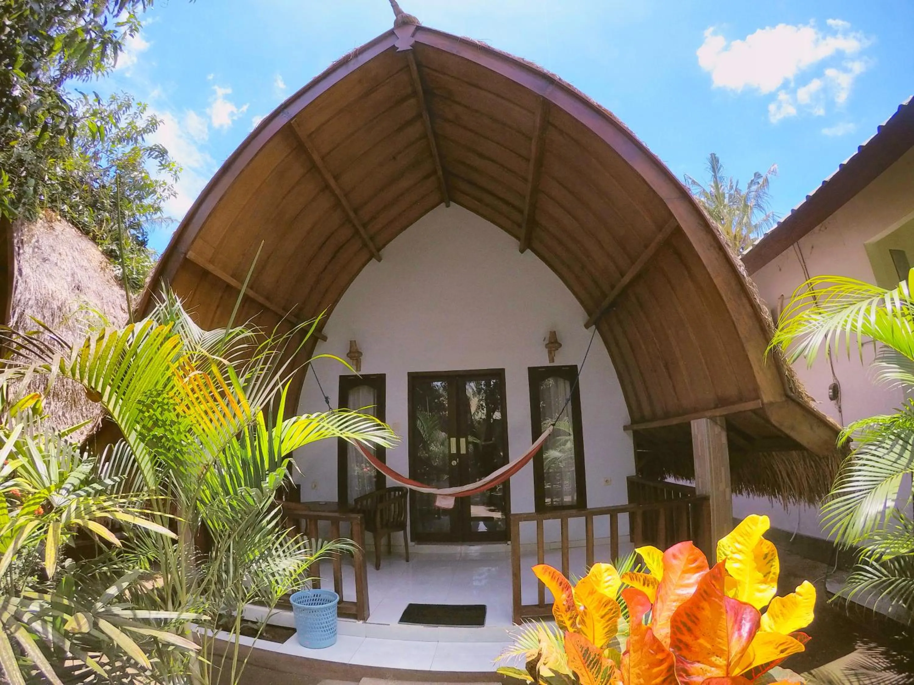 Property building in Ina Gili Guesthouse